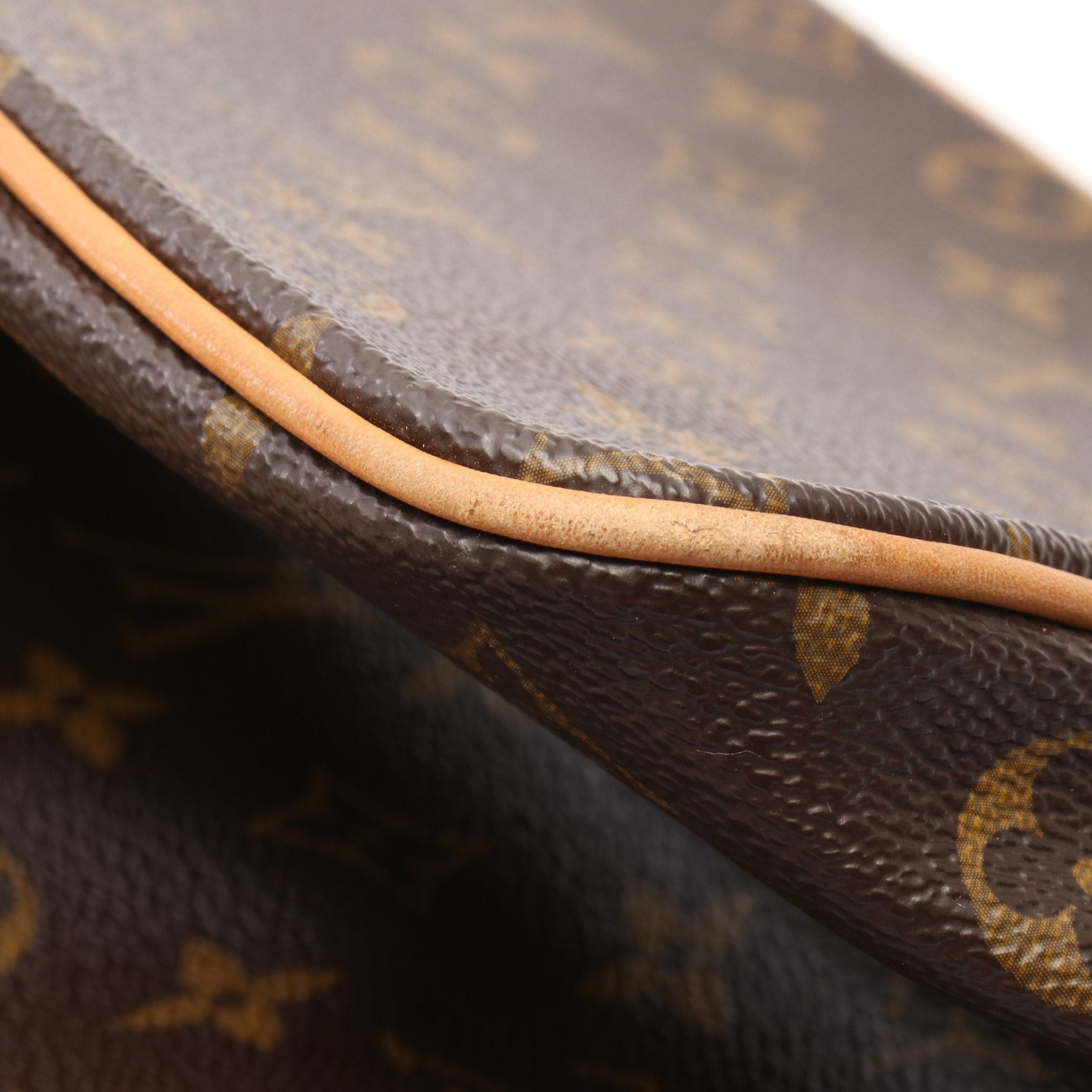 Louis Vuitton Louis Vuitton Palermo Gm Monogram Shoulder Bag Leather Brown Size ONE SIZE - 8 Thumbnail
