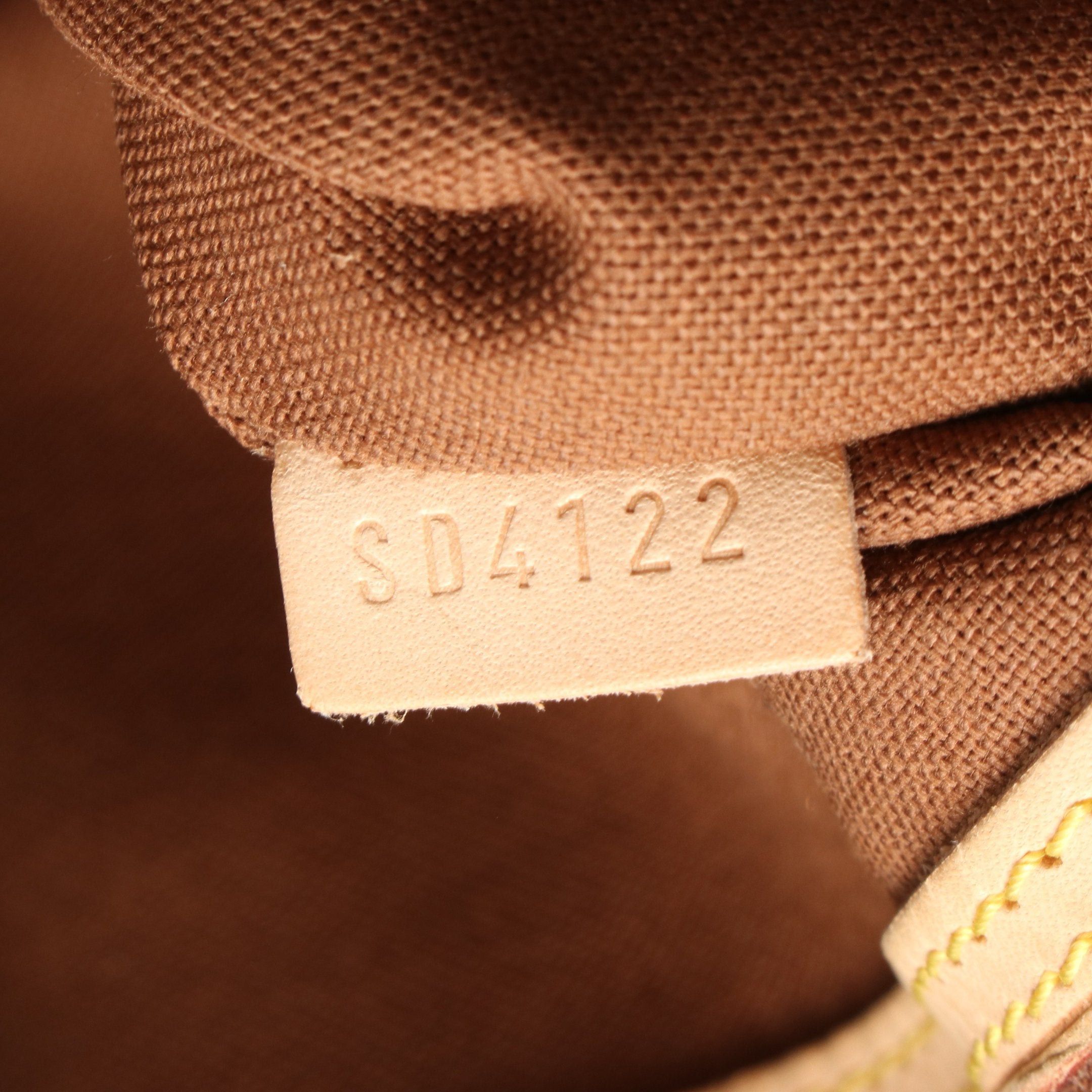 Louis Vuitton Louis Vuitton Palermo Gm Monogram Shoulder Bag Leather Brown Size ONE SIZE - 5 Thumbnail