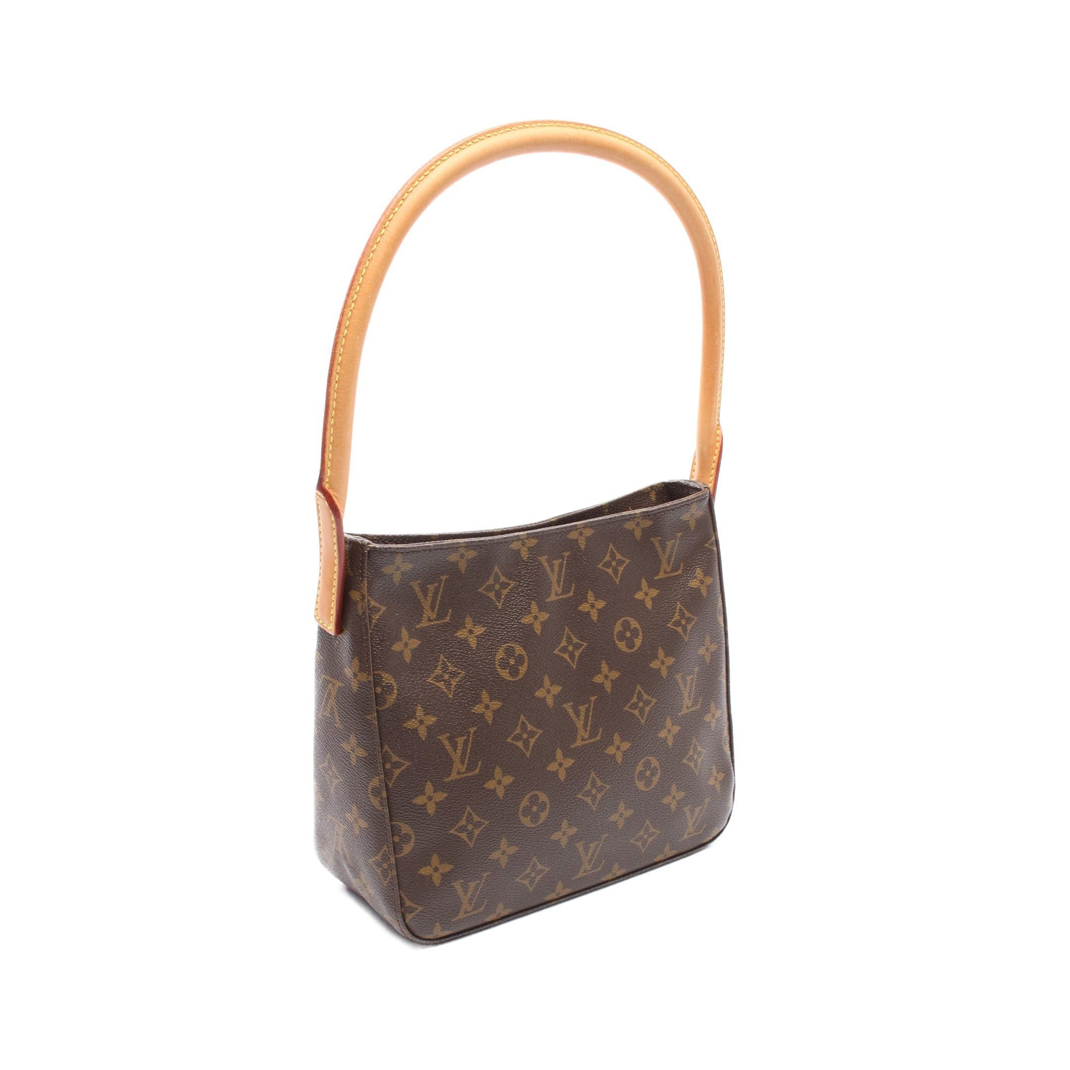 Louis Vuitton Louis Vuitton Looping Mm Monogram Shoulder Bag Leather Brown Size ONE SIZE - 2 Thumbnail