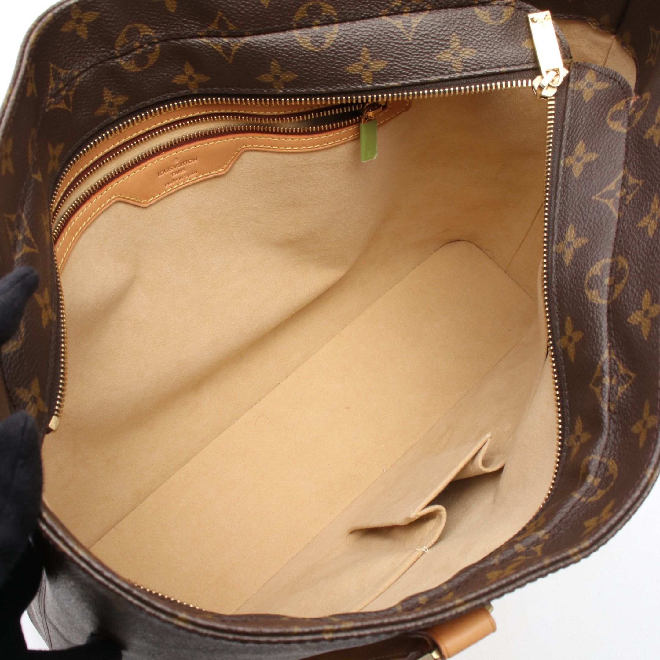 Louis Vuitton Louis Vuitton Luco Monogram Shoulder Bag Tote Leather Brown Size ONE SIZE - 3 Thumbnail