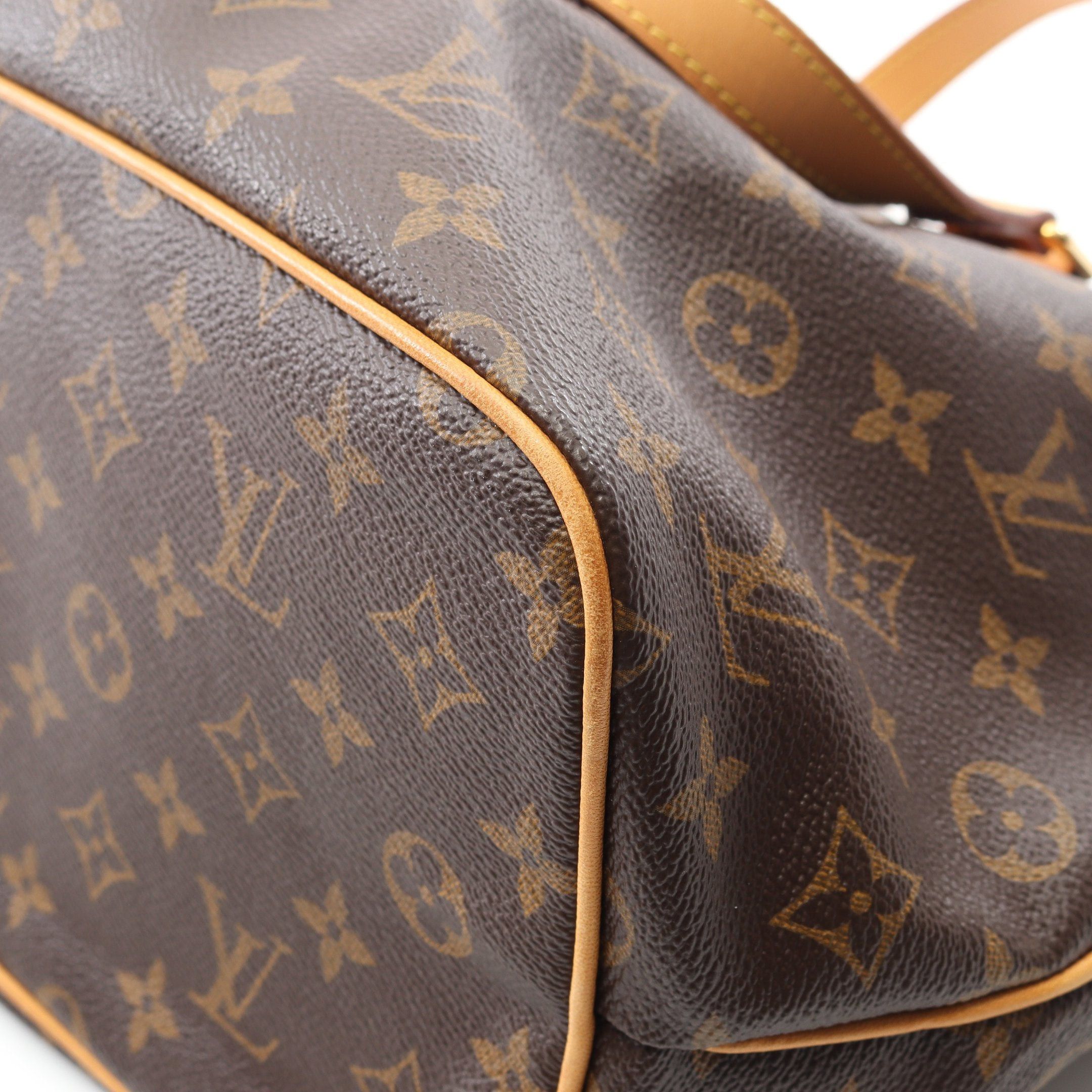 Louis Vuitton Louis Vuitton Palermo Pm Monogram Handbag Leather Brown Size ONE SIZE - 6 Thumbnail