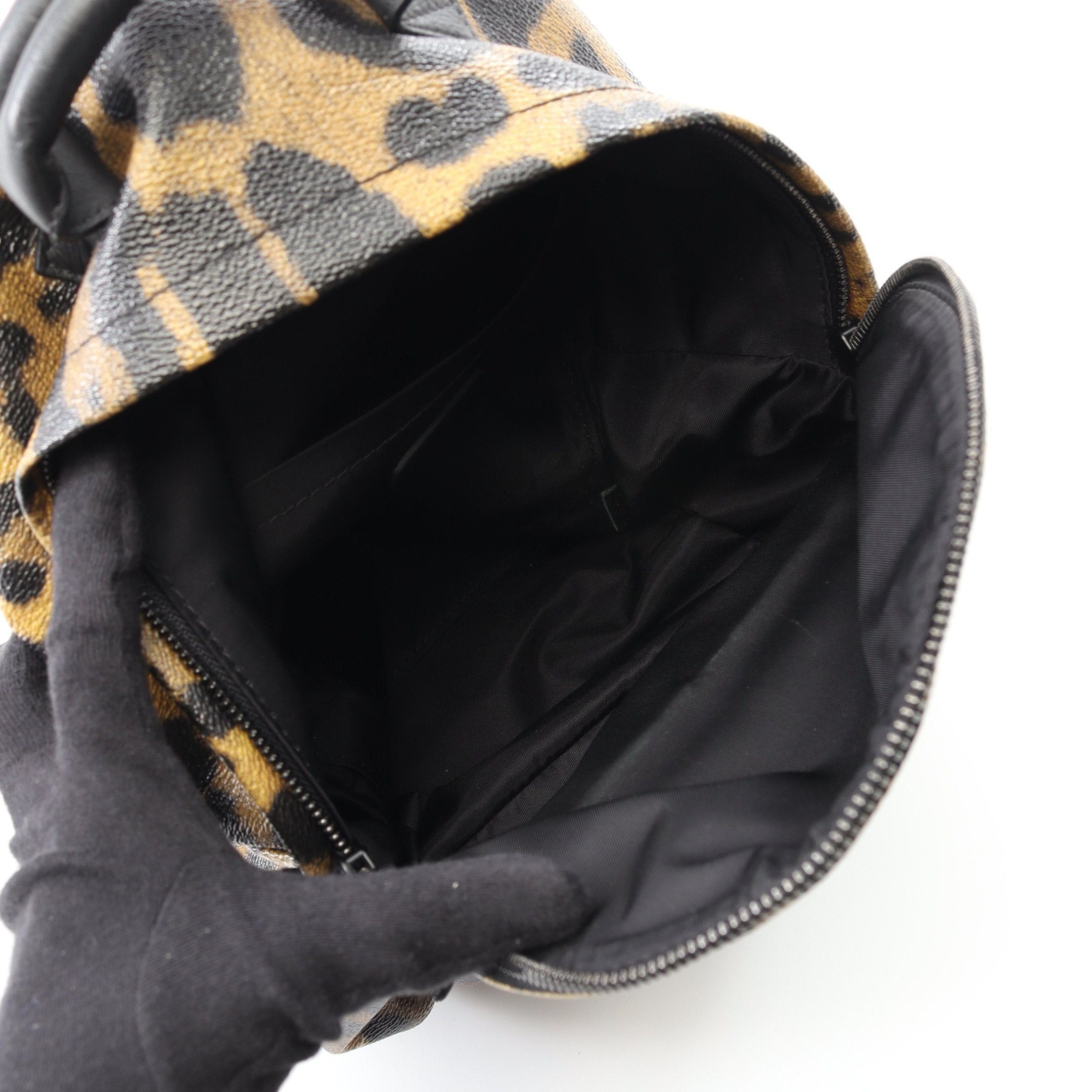 Louis Vuitton Louis Vuitton Palm Springs Pm Backpack Rucksack Leather Yellow Brown Black Size ONE SIZE - 3 Thumbnail