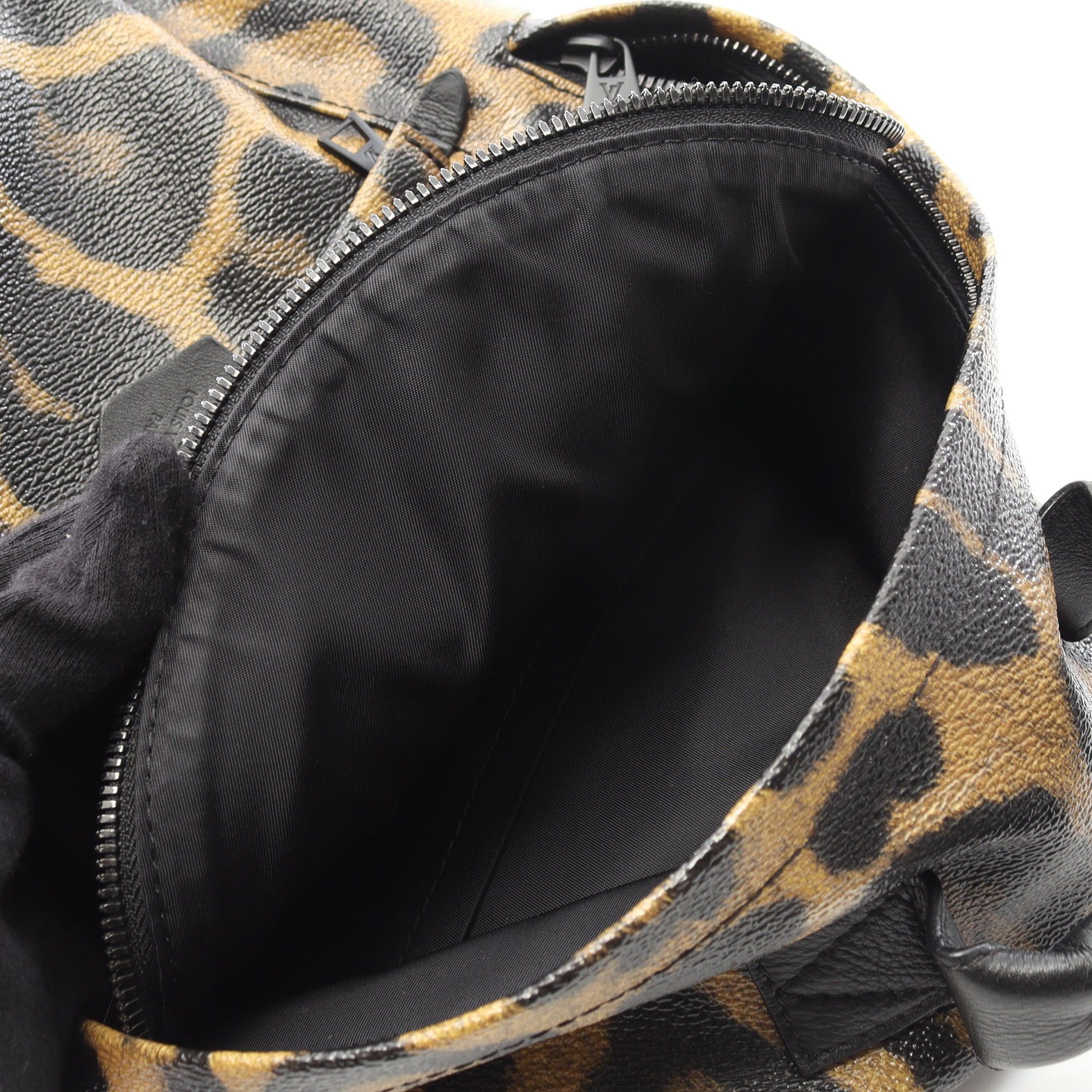 Louis Vuitton Louis Vuitton Palm Springs Pm Backpack Rucksack Leather Yellow Brown Black Size ONE SIZE - 6 Thumbnail