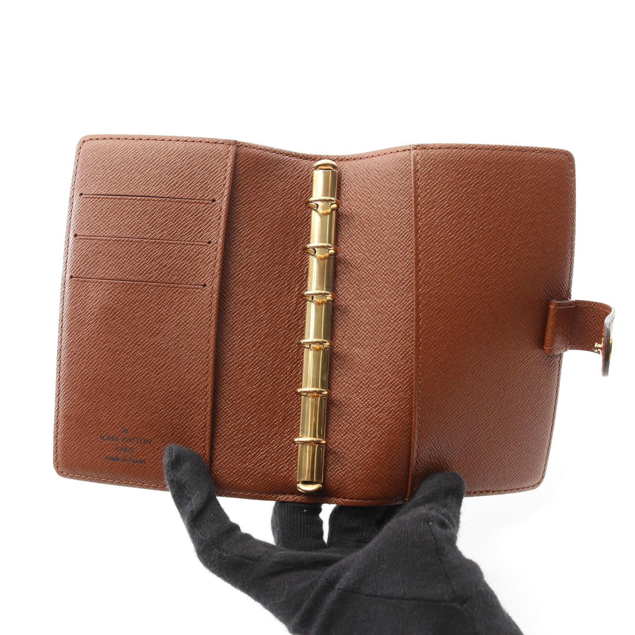 Louis Vuitton Louis Vuitton Agenda Pm Monogram Notebook Cover Brown Size ONE SIZE - 3 Thumbnail