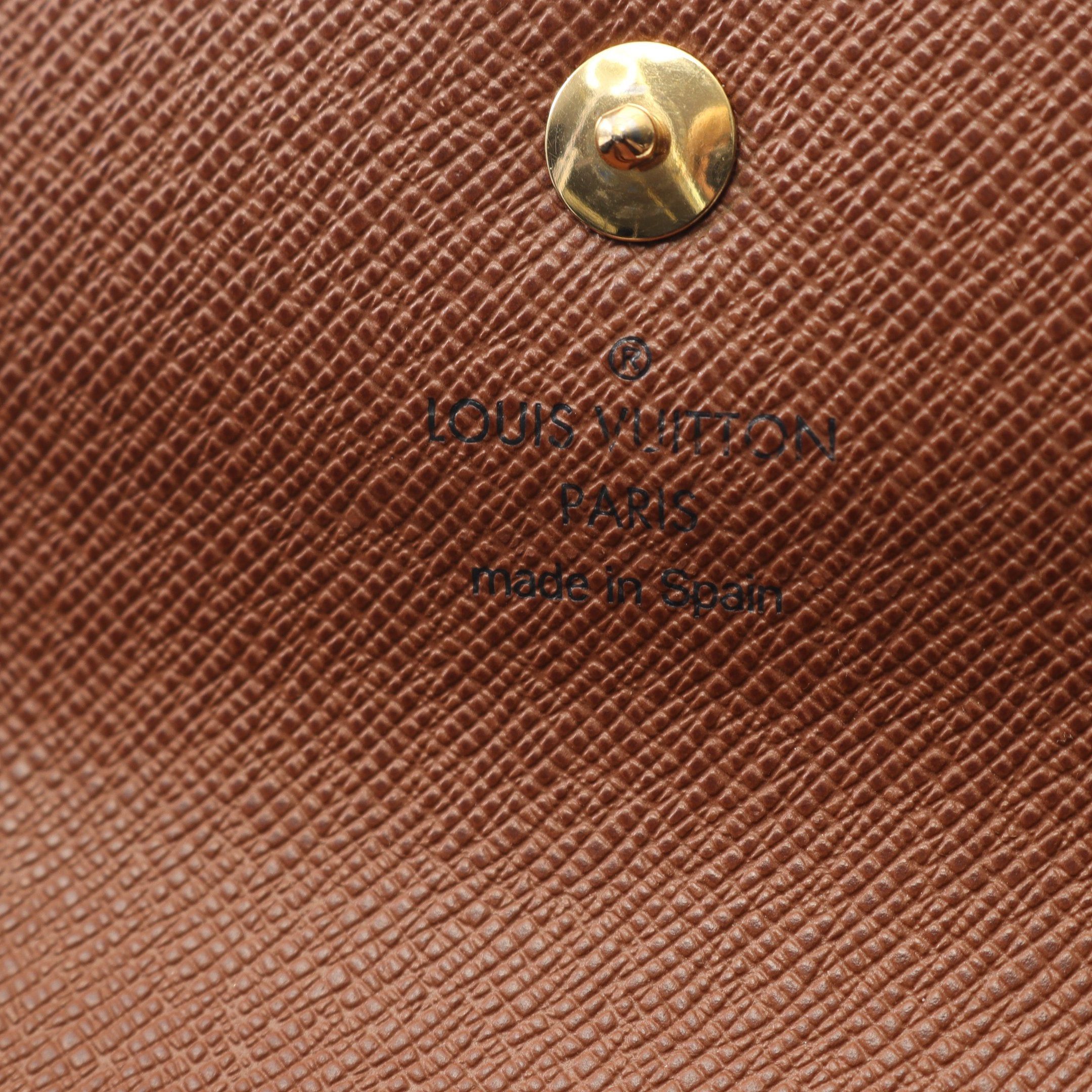 Louis Vuitton Louis Vuitton Portefeuil Alexandra Monogram Trifold Wallet Brown Size ONE SIZE - 4 Thumbnail
