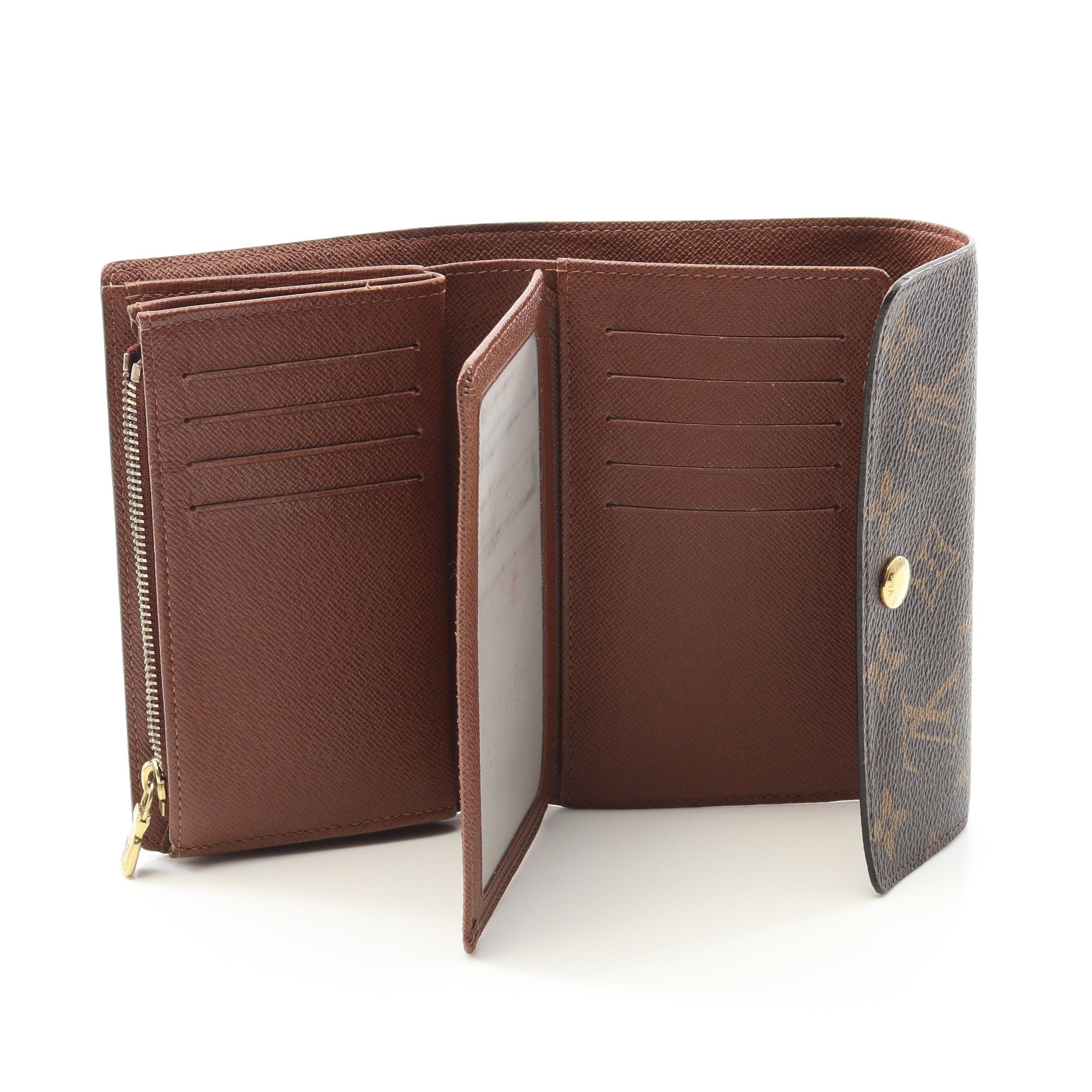 Louis Vuitton Louis Vuitton Portefeuil Alexandra Monogram Trifold Wallet Brown Size ONE SIZE - 3 Thumbnail