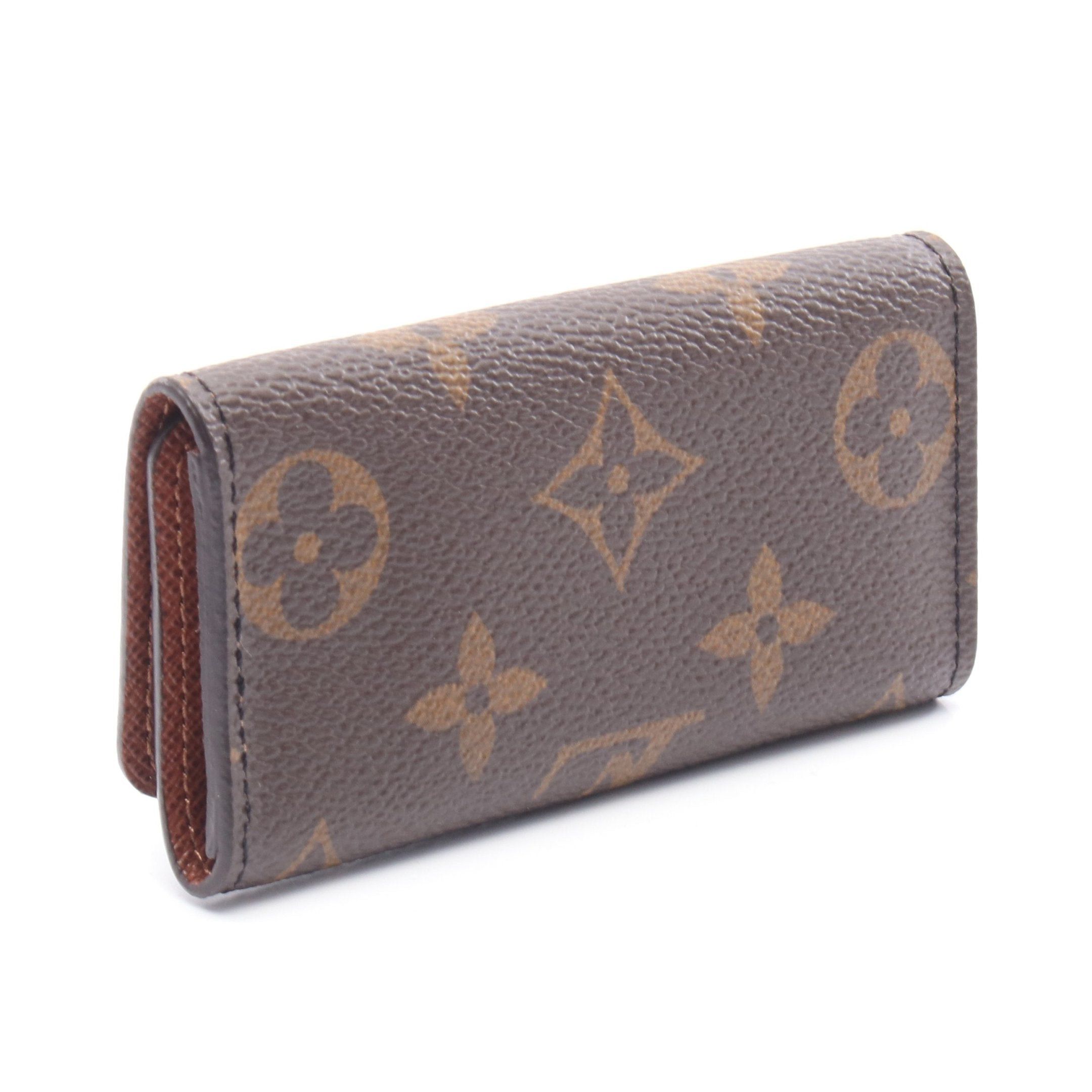 Louis Vuitton Louis Vuitton Multicle 4 Monogram Ring Chain Key Case Brown Size ONE SIZE - 2 Thumbnail
