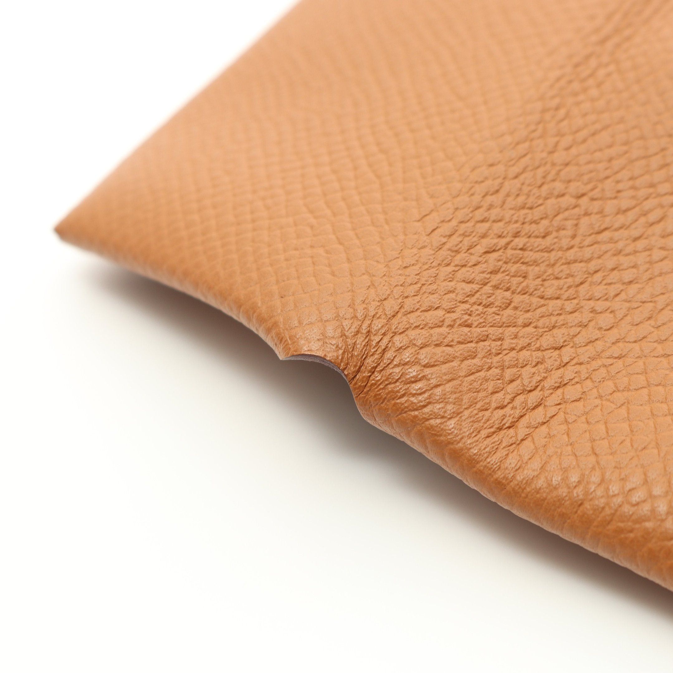 Hermes Hermes Bastia Gold Coin Purse Veau Epsom Light Brown Silver Hardware B Stamp Size ONE SIZE - 6 Thumbnail