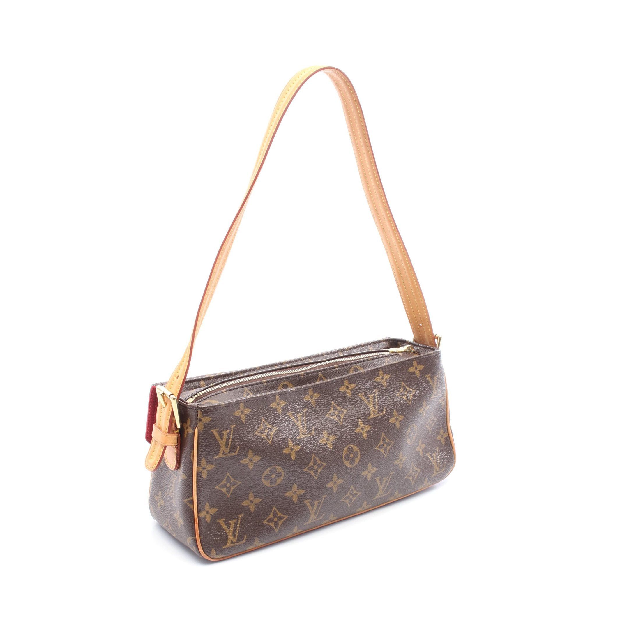 Louis Vuitton Louis Vuitton Vivacite Mm Monogram Shoulder Bag Leather Brown Size ONE SIZE - 2 Thumbnail