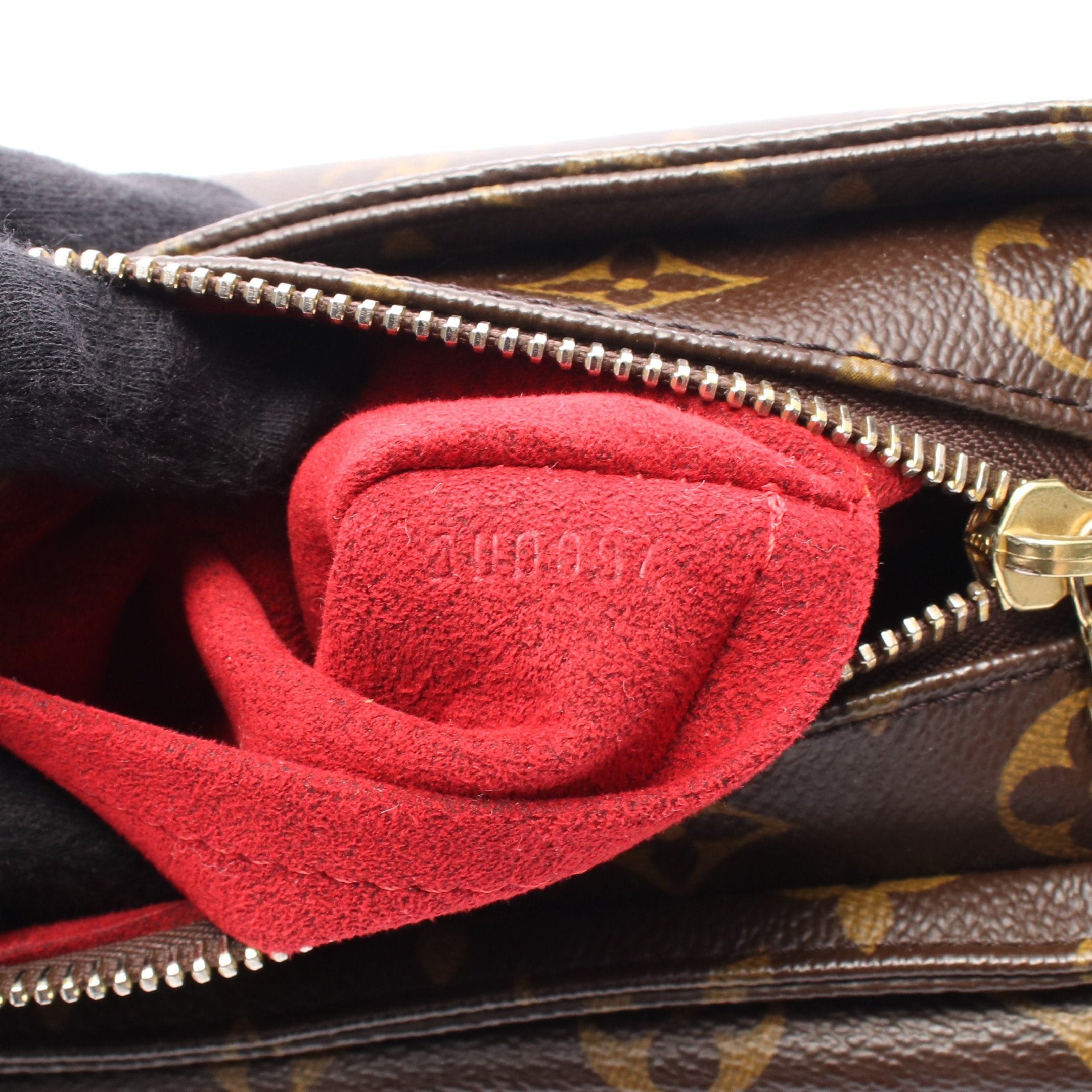 Louis Vuitton Louis Vuitton Vivacite Mm Monogram Shoulder Bag Leather Brown Size ONE SIZE - 5 Thumbnail