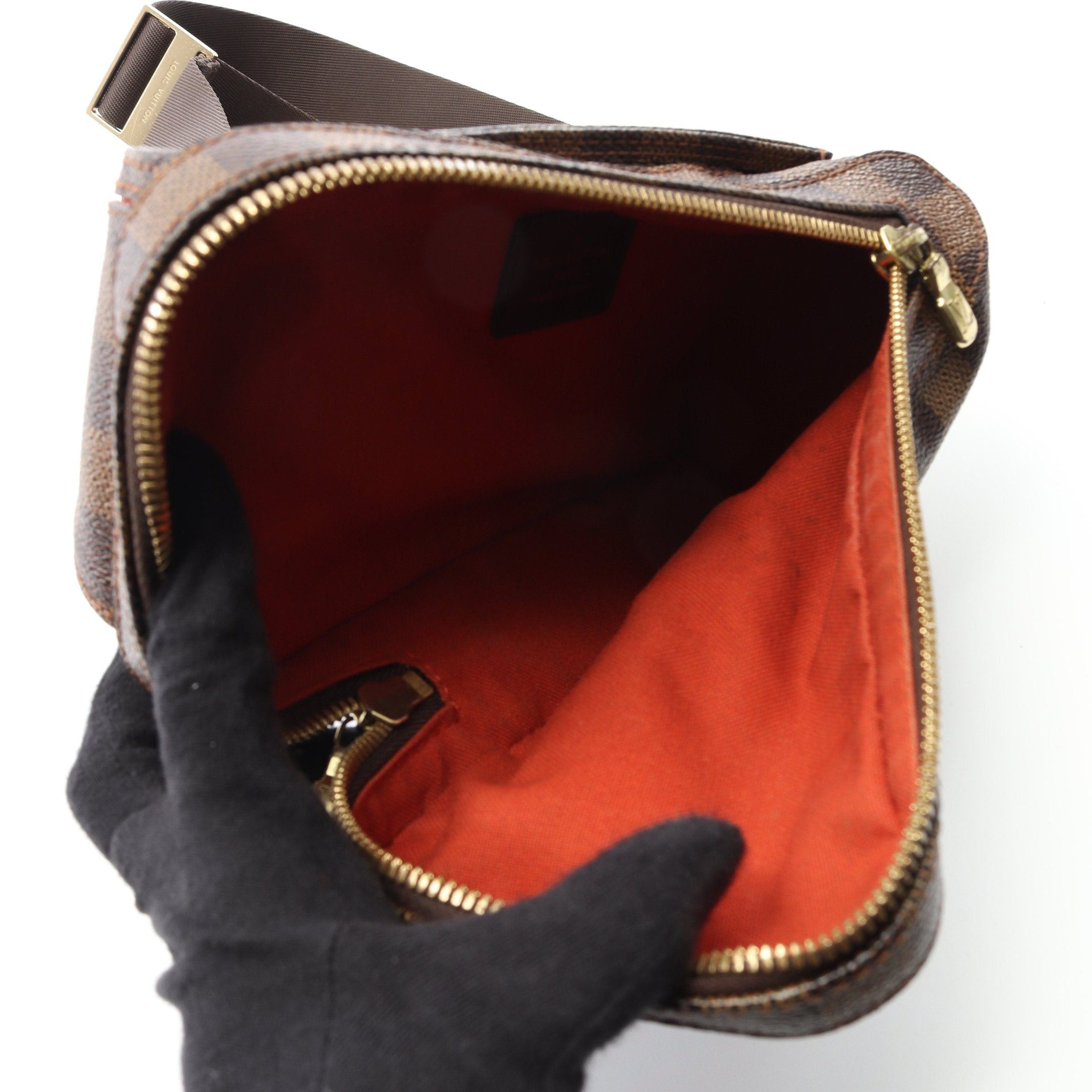 Louis Vuitton Louis Vuitton Geronimos Damier Ebene Body Bag Brown Size ONE SIZE - 3 Thumbnail