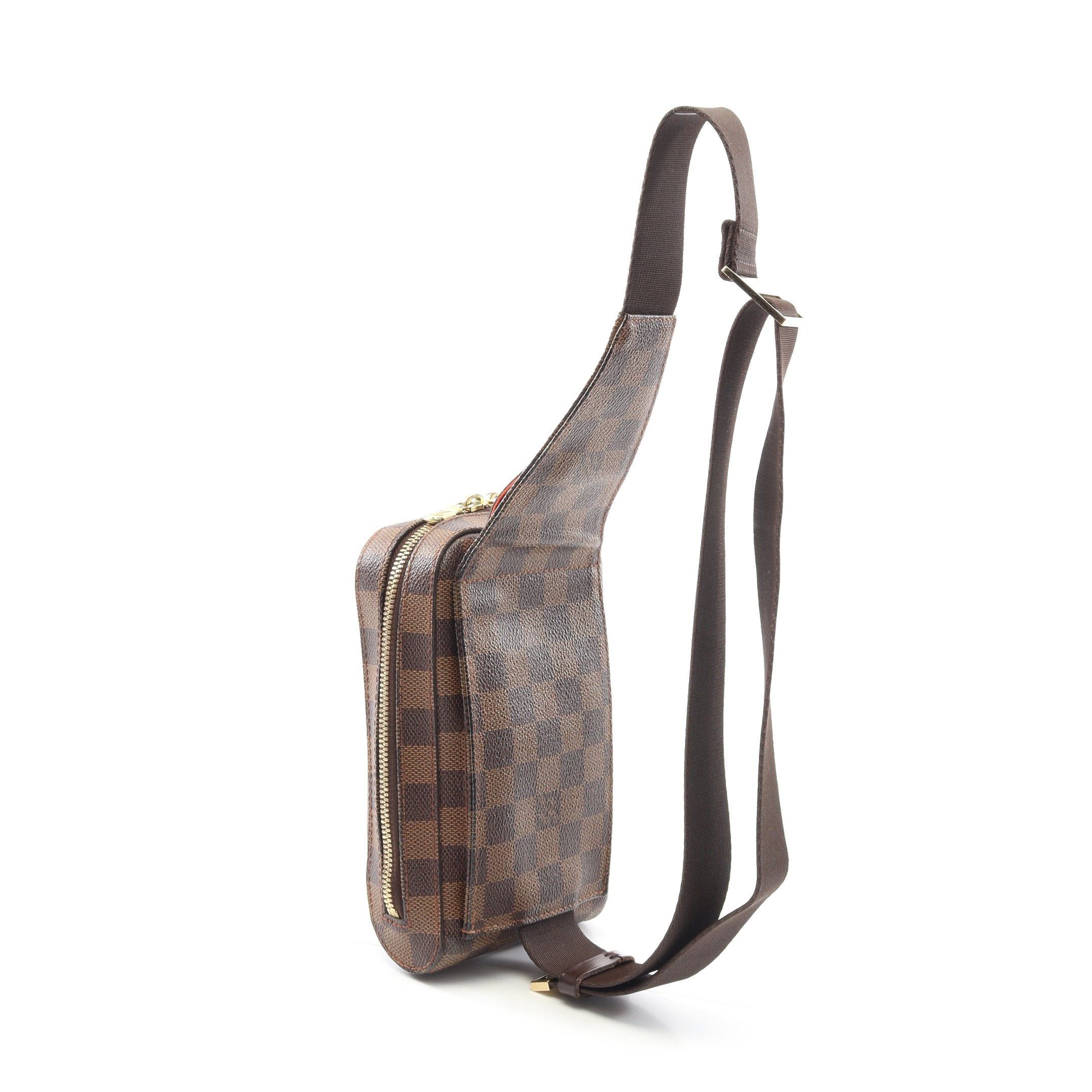 Louis Vuitton Louis Vuitton Geronimos Damier Ebene Body Bag Brown Size ONE SIZE - 2 Thumbnail