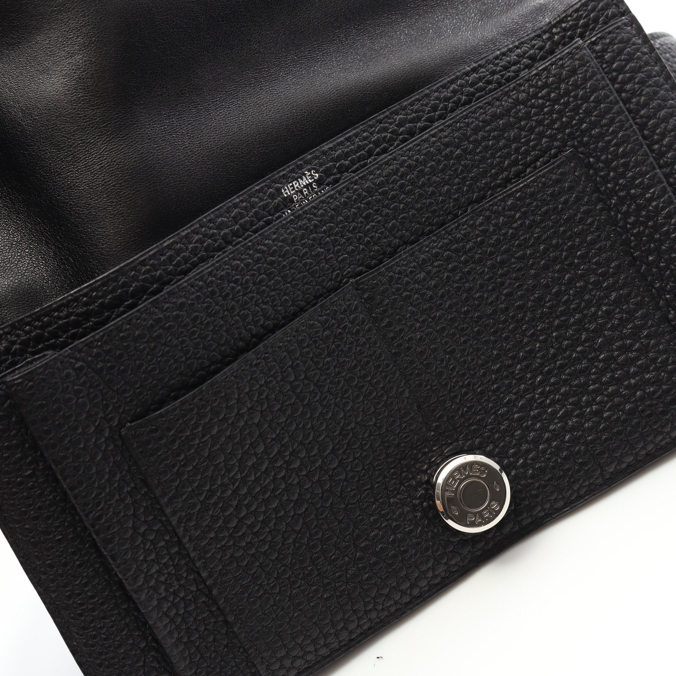 Hermes Hermes Dogon Waist Pouch Bag Togo Black Silver Hardware □G Stamp Size ONE SIZE - 6 Thumbnail
