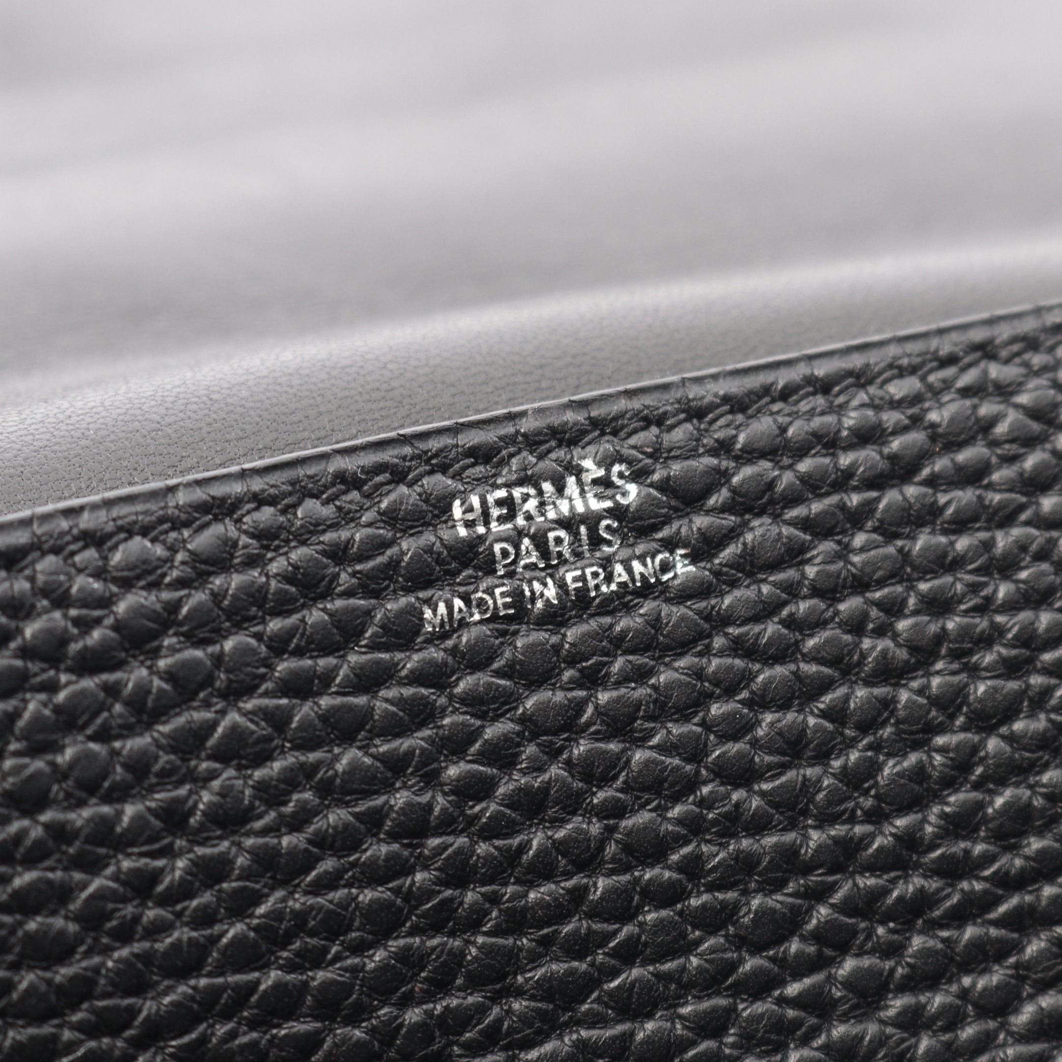 Hermes Hermes Dogon Waist Pouch Bag Togo Black Silver Hardware □G Stamp Size ONE SIZE - 4 Thumbnail