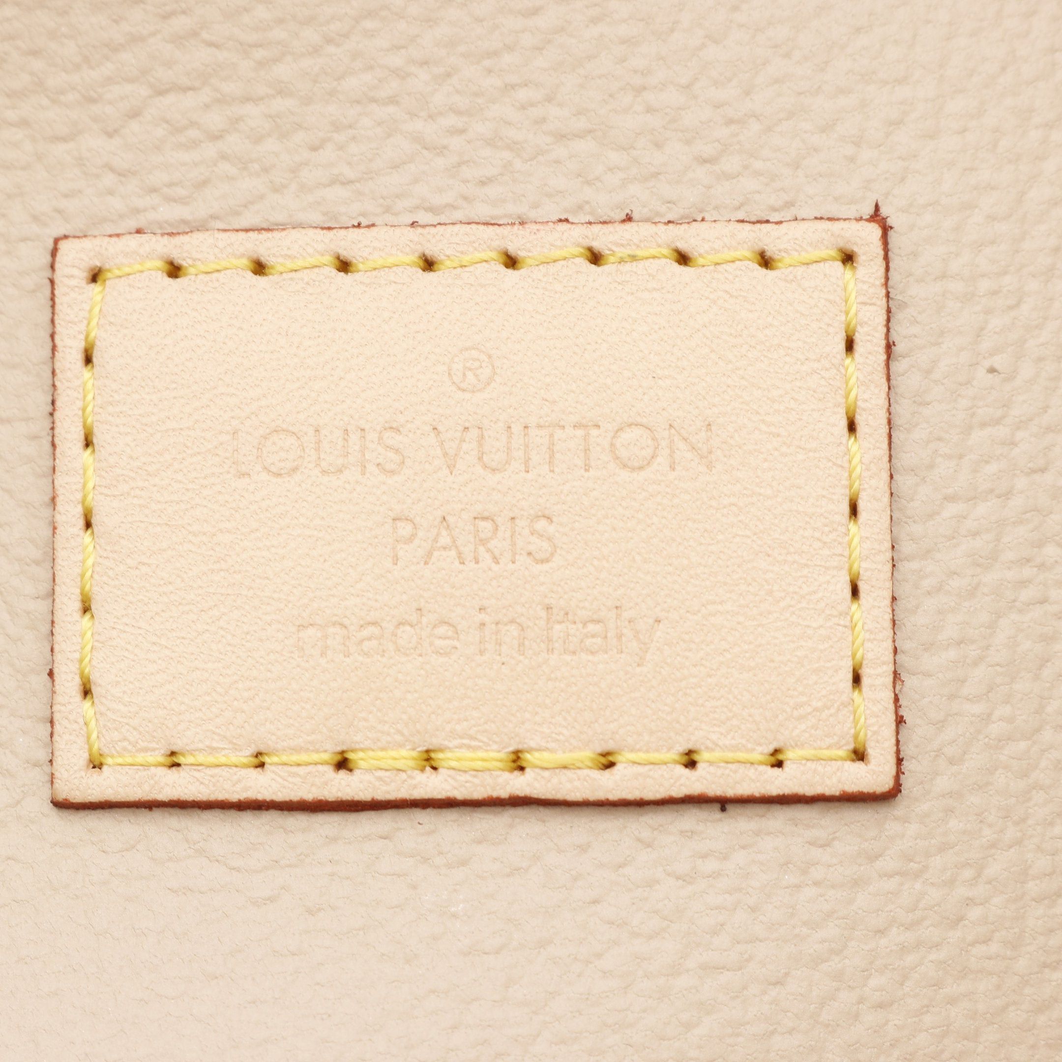 Louis Vuitton Louis Vuitton Nice Nano Monogram Handbag Vanity Bag Leather Brown Size ONE SIZE - 4 Thumbnail