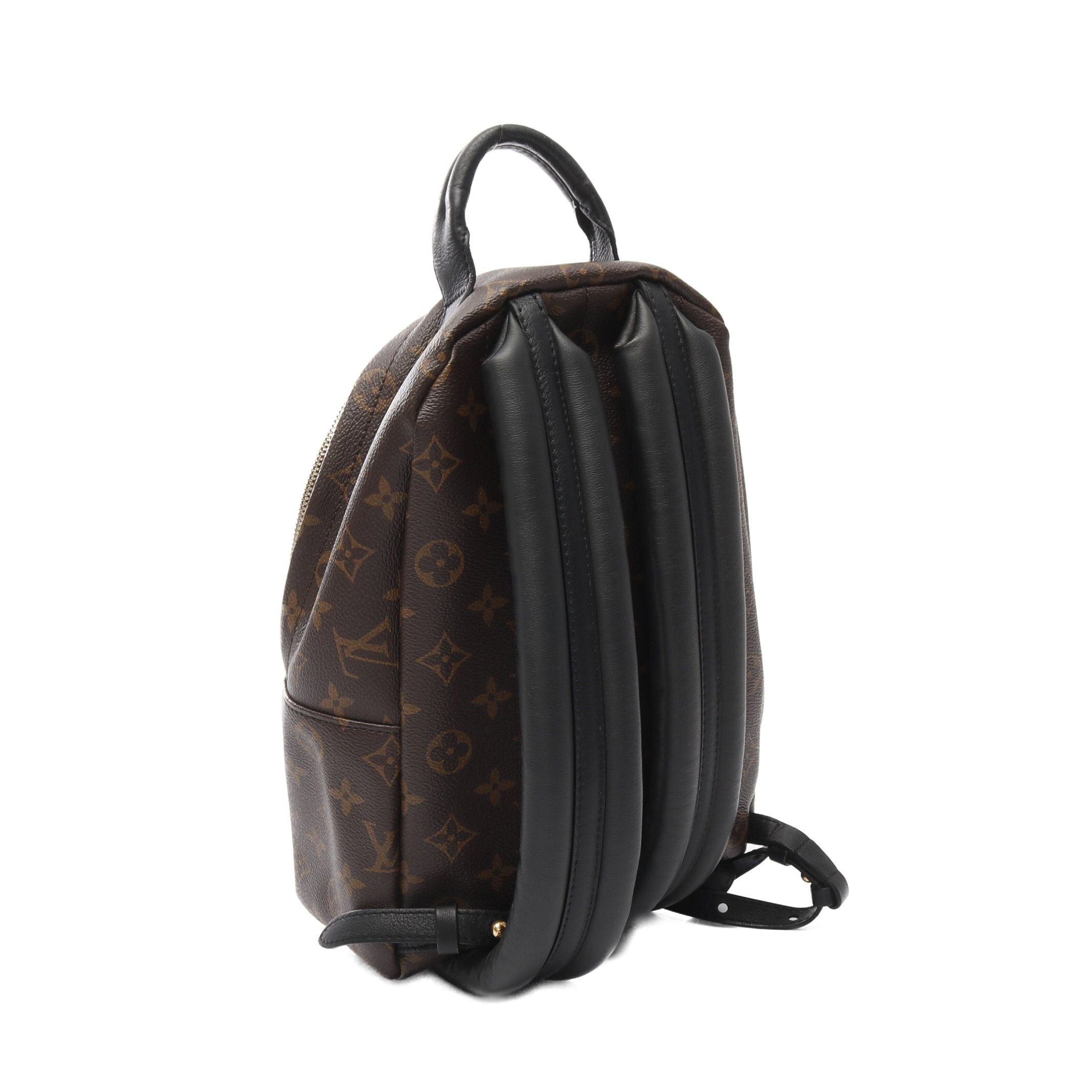 Louis Vuitton Louis Vuitton Palm Springs Backpack Pm Monogram Rucksack Leather Brown Black Size ONE SIZE - 2 Thumbnail