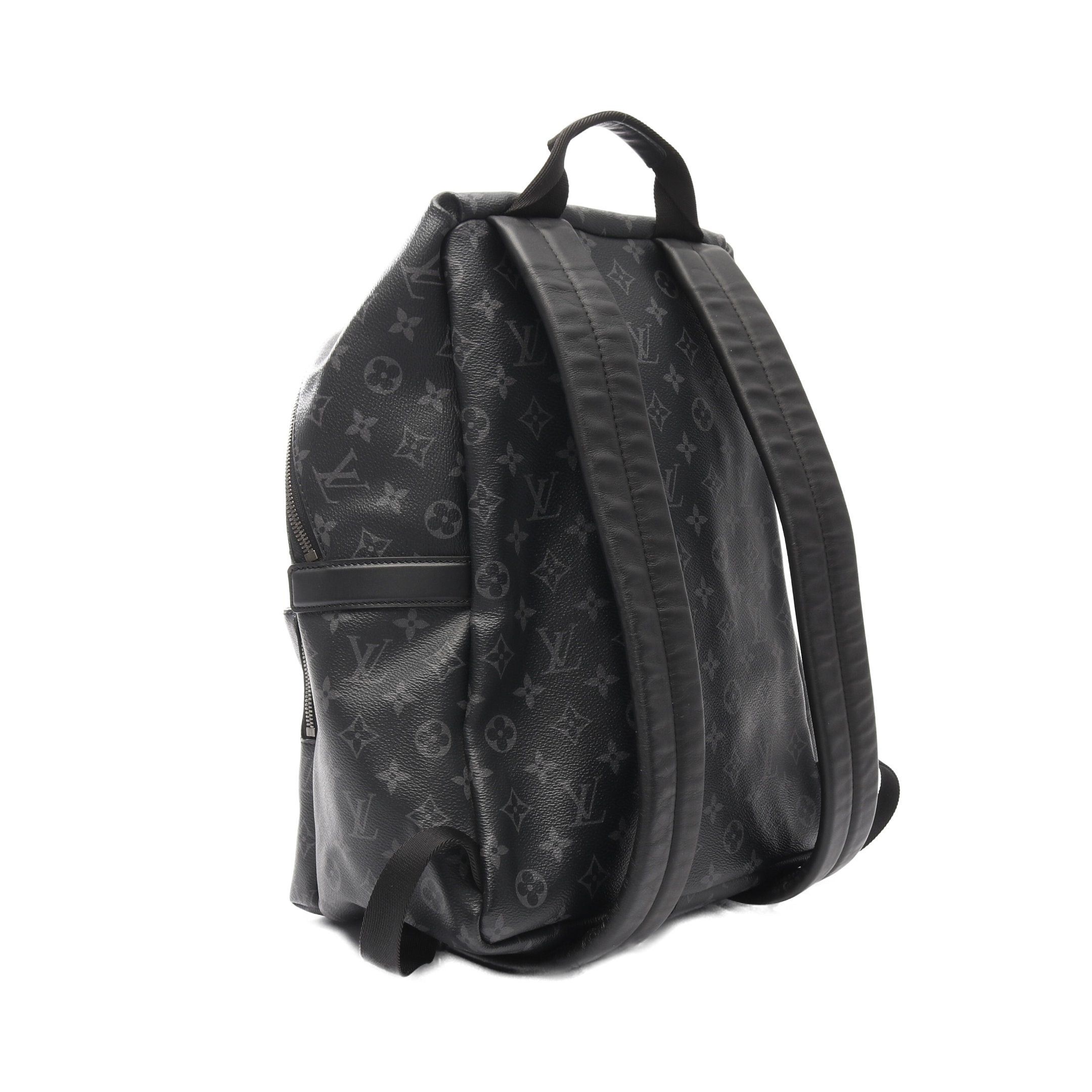 Louis Vuitton Louis Vuitton Apollo Monogram Eclipse Backpack Rucksack Leather Black Size ONE SIZE - 2 Thumbnail