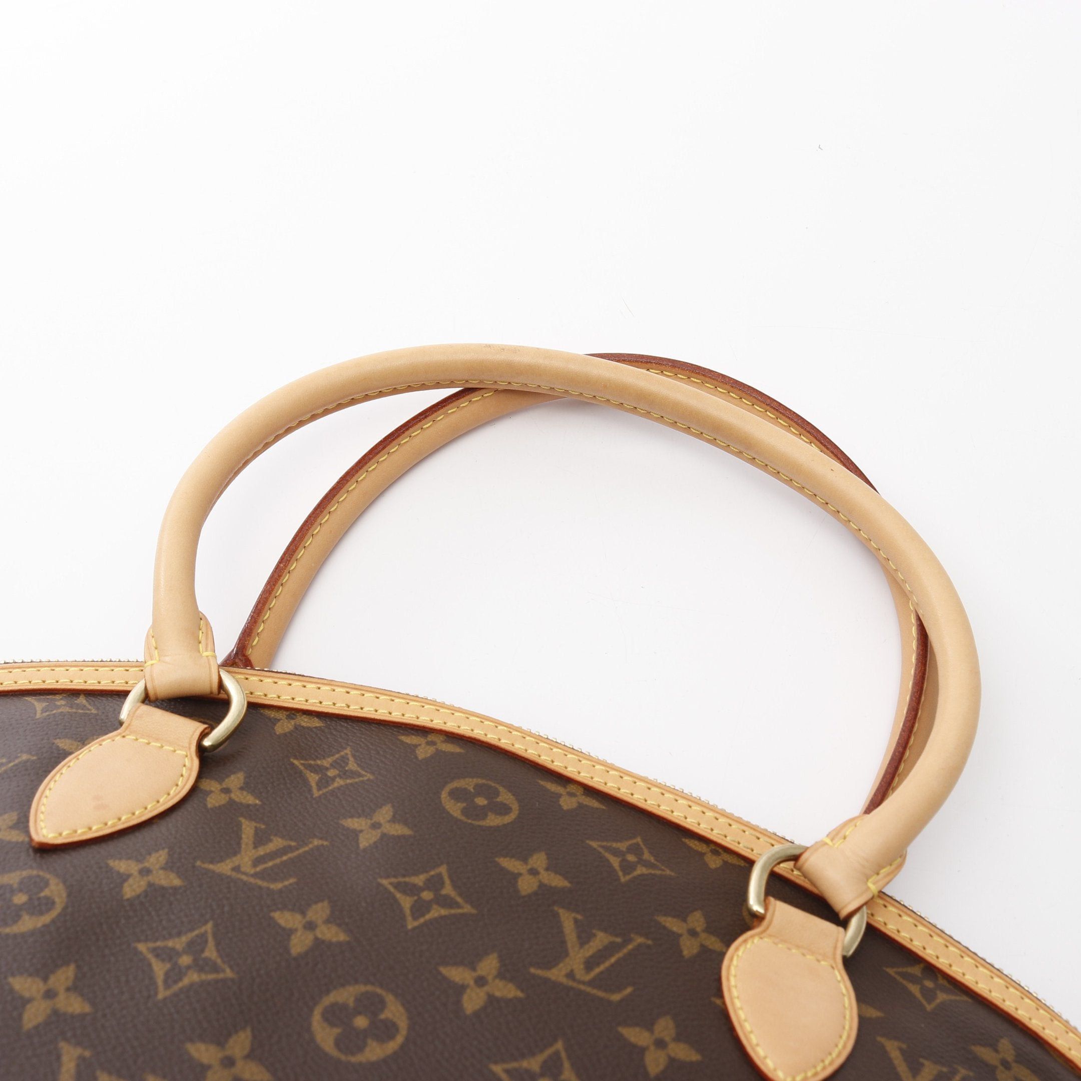 Louis Vuitton Louis Vuitton Lockit Horizontal Monogram Handbag Tote Bag Leather Brown Size ONE SIZE - 8 Thumbnail