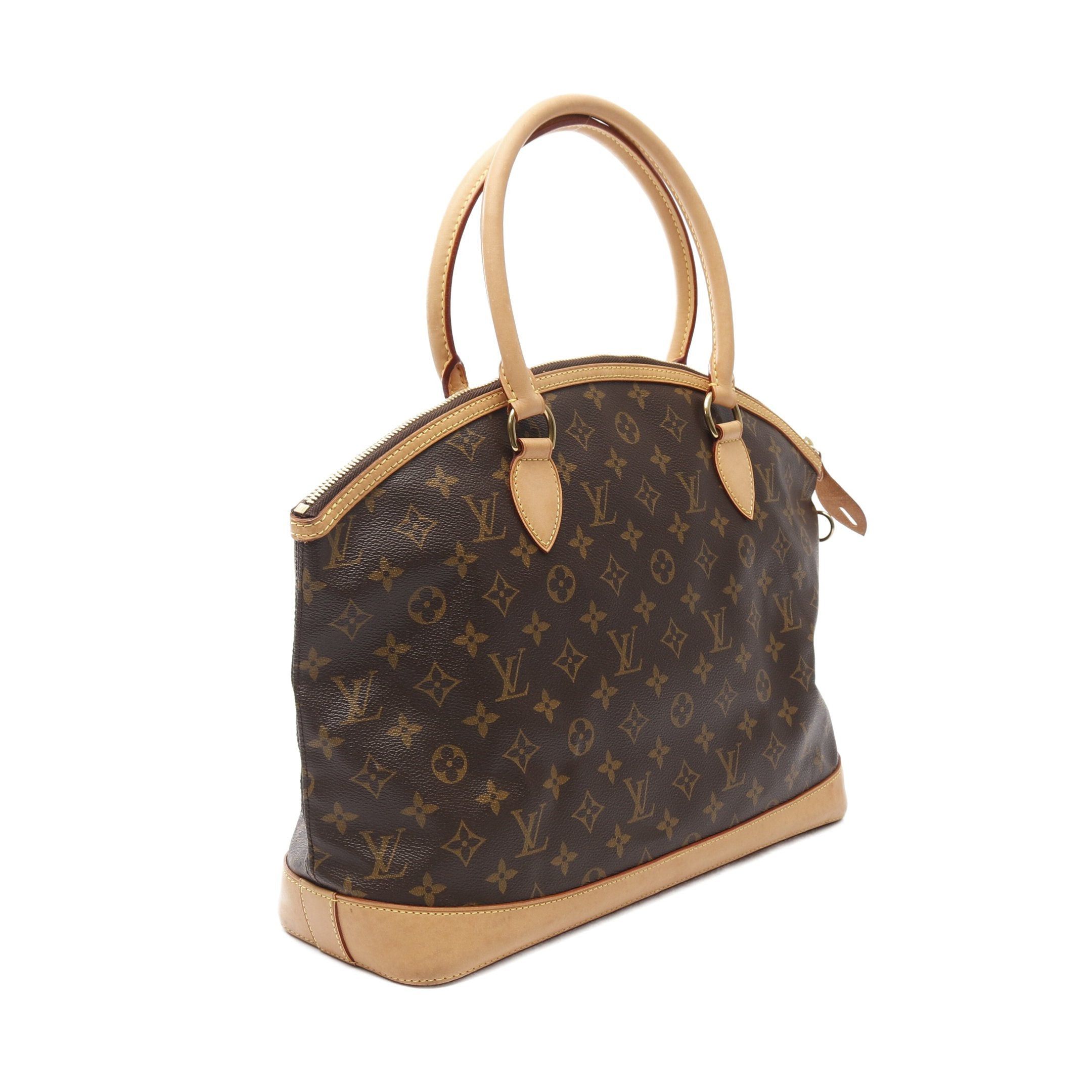 Louis Vuitton Louis Vuitton Lockit Horizontal Monogram Handbag Tote Bag Leather Brown Size ONE SIZE - 2 Thumbnail