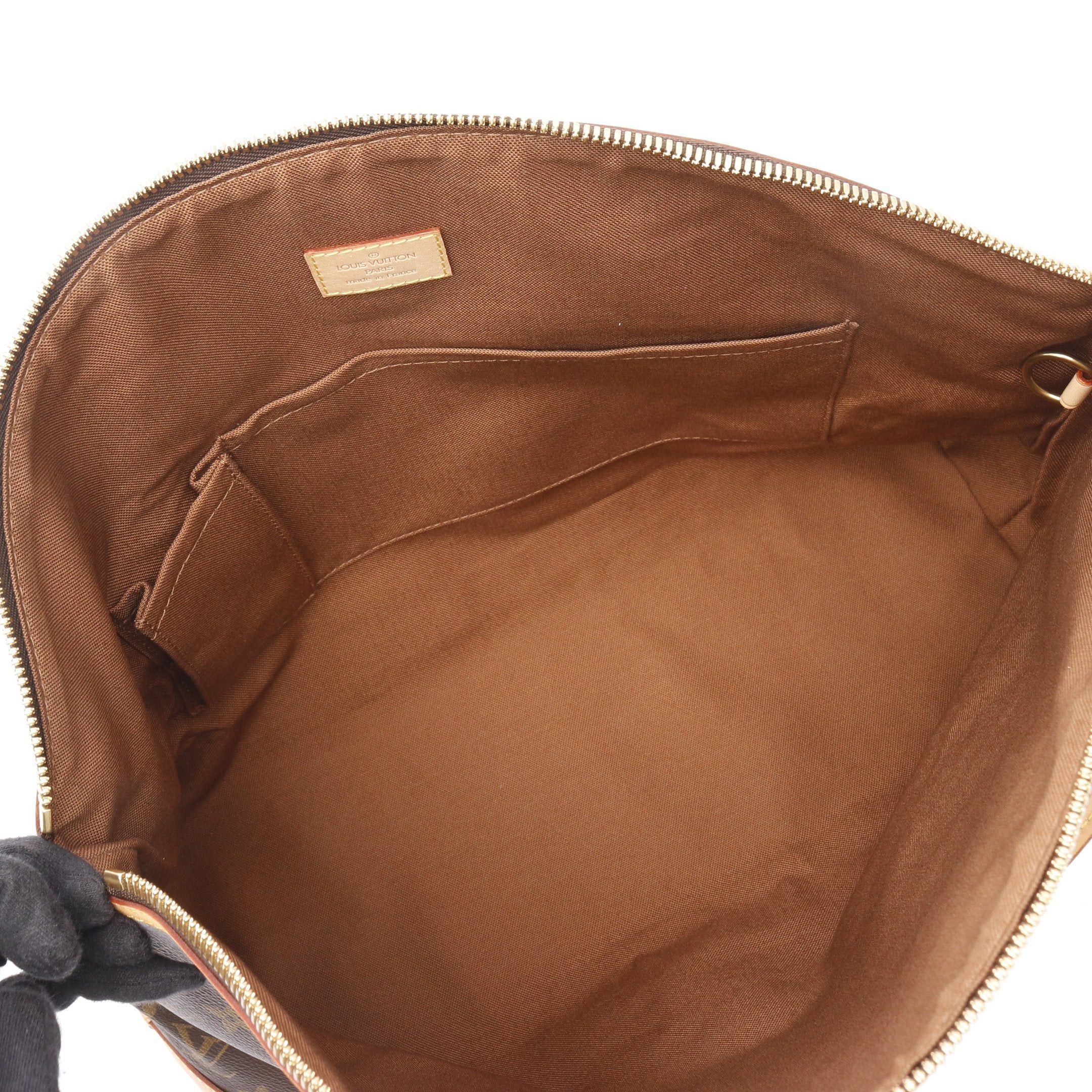 Louis Vuitton Louis Vuitton Lockit Horizontal Monogram Handbag Tote Bag Leather Brown Size ONE SIZE - 3 Thumbnail