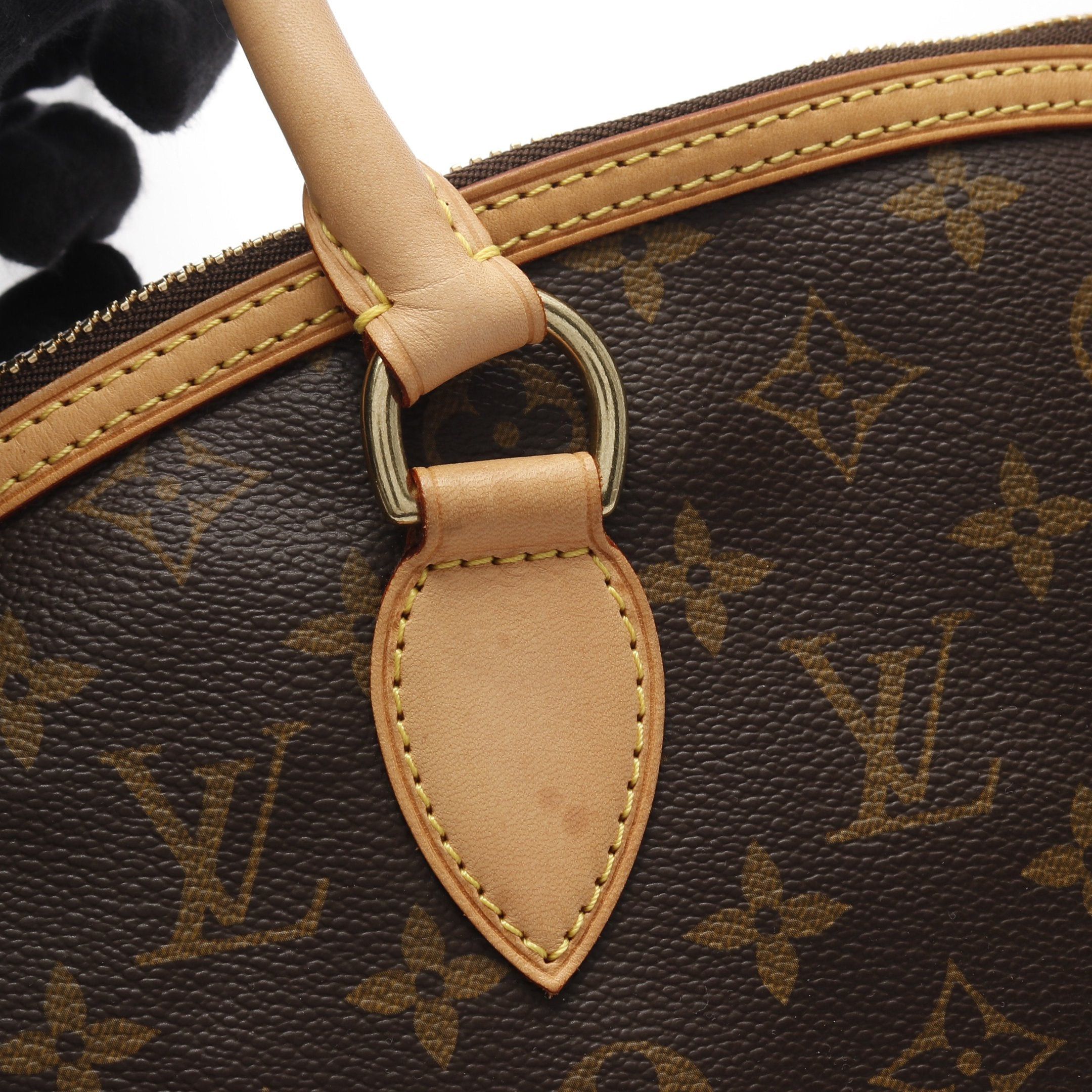 Louis Vuitton Louis Vuitton Lockit Horizontal Monogram Handbag Tote Bag Leather Brown Size ONE SIZE - 7 Thumbnail