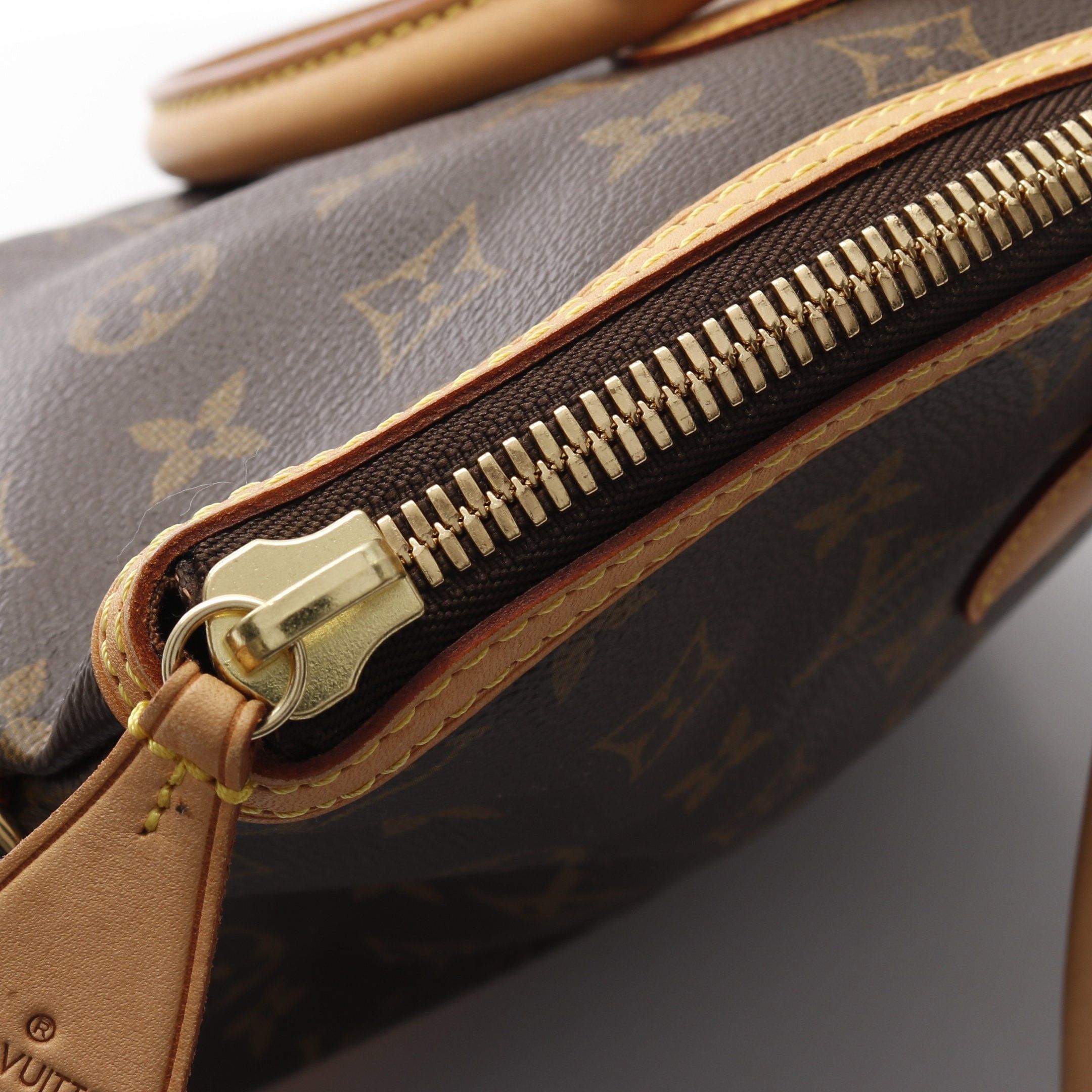 Louis Vuitton Louis Vuitton Lockit Horizontal Monogram Handbag Tote Bag Leather Brown Size ONE SIZE - 9 Thumbnail