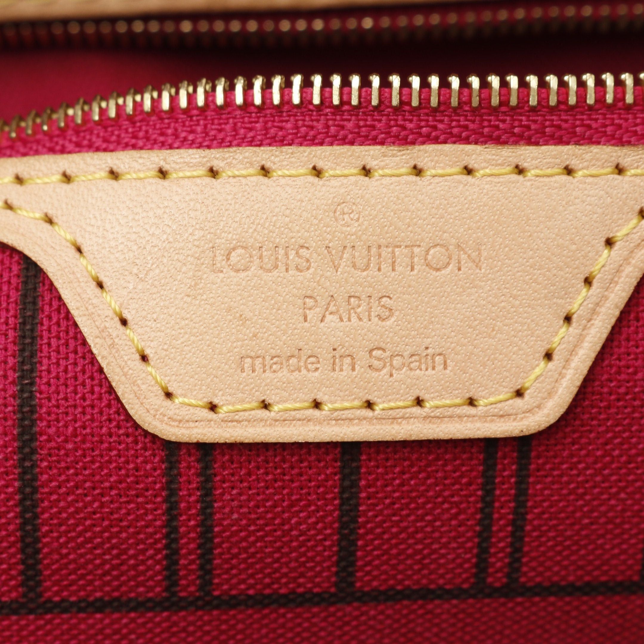 Louis Vuitton Louis Vuitton Neverfull Mm Monogram Pivoine Shoulder Bag Tote Leather Brown Size ONE SIZE - 4 Thumbnail