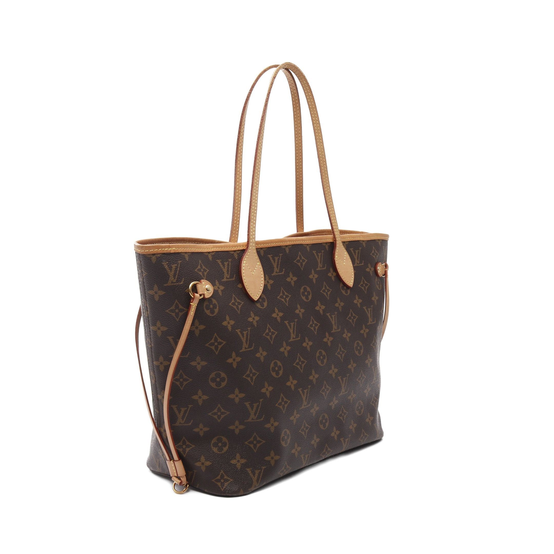 Louis Vuitton Louis Vuitton Neverfull Mm Monogram Pivoine Shoulder Bag Tote Leather Brown Size ONE SIZE - 2 Thumbnail