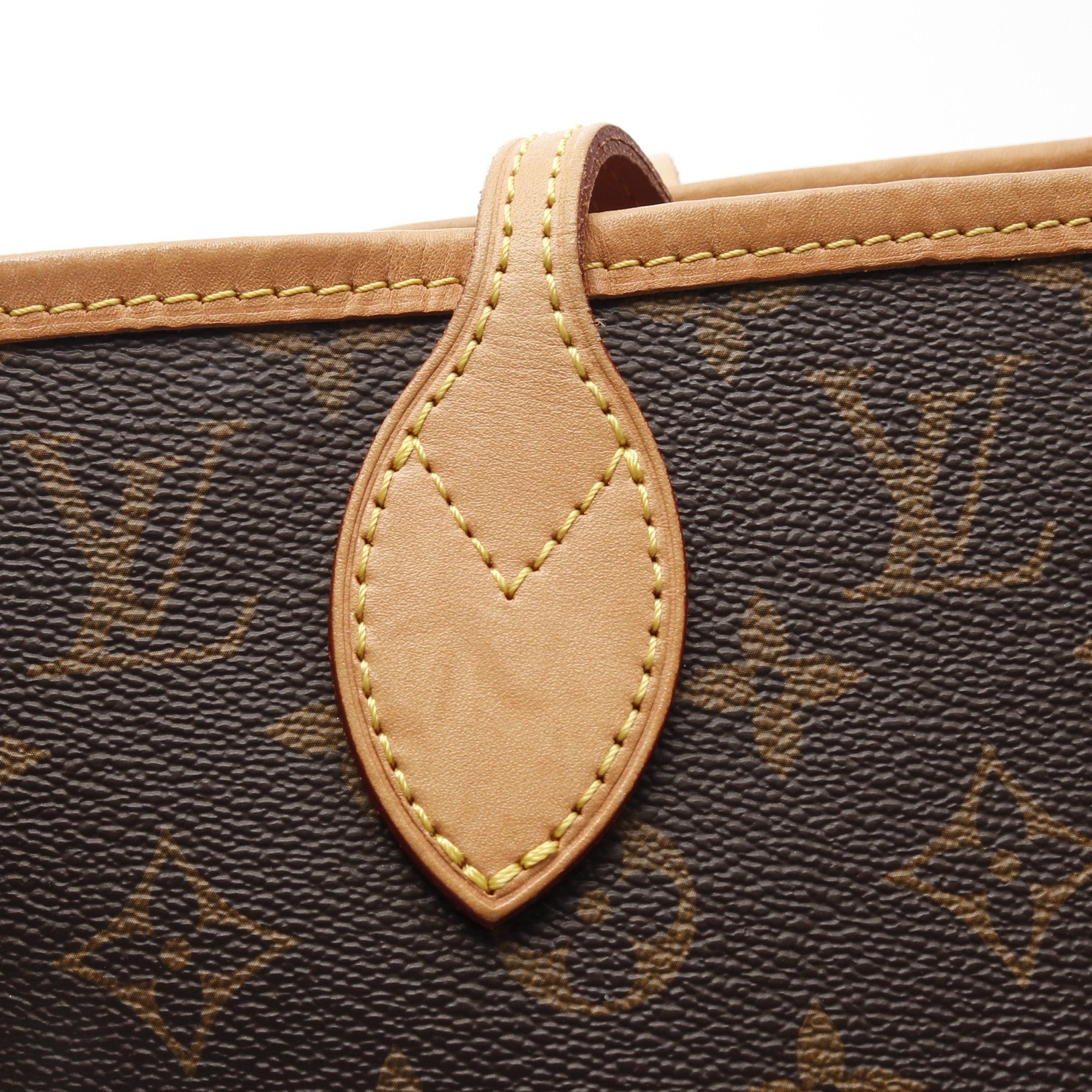 Louis Vuitton Louis Vuitton Neverfull Mm Monogram Pivoine Shoulder Bag Tote Leather Brown Size ONE SIZE - 6 Thumbnail