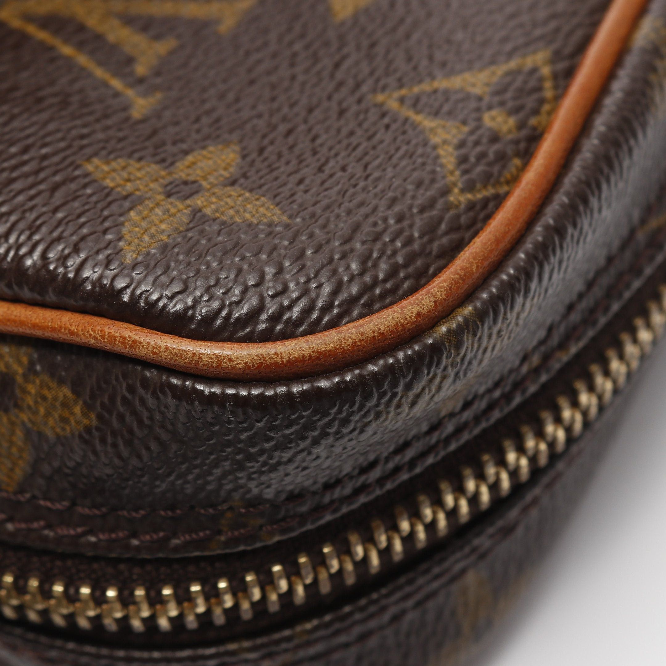 Louis Vuitton Louis Vuitton Amazon Monogram Shoulder Bag Leather Brown Size ONE SIZE - 7 Thumbnail