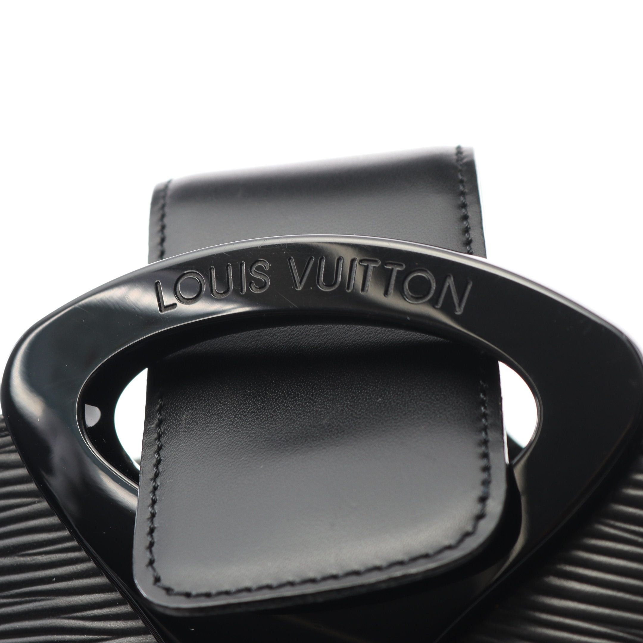 Louis Vuitton Louis Vuitton Revli Epi Noir Shoulder Bag Leather Black Size ONE SIZE - 8 Thumbnail