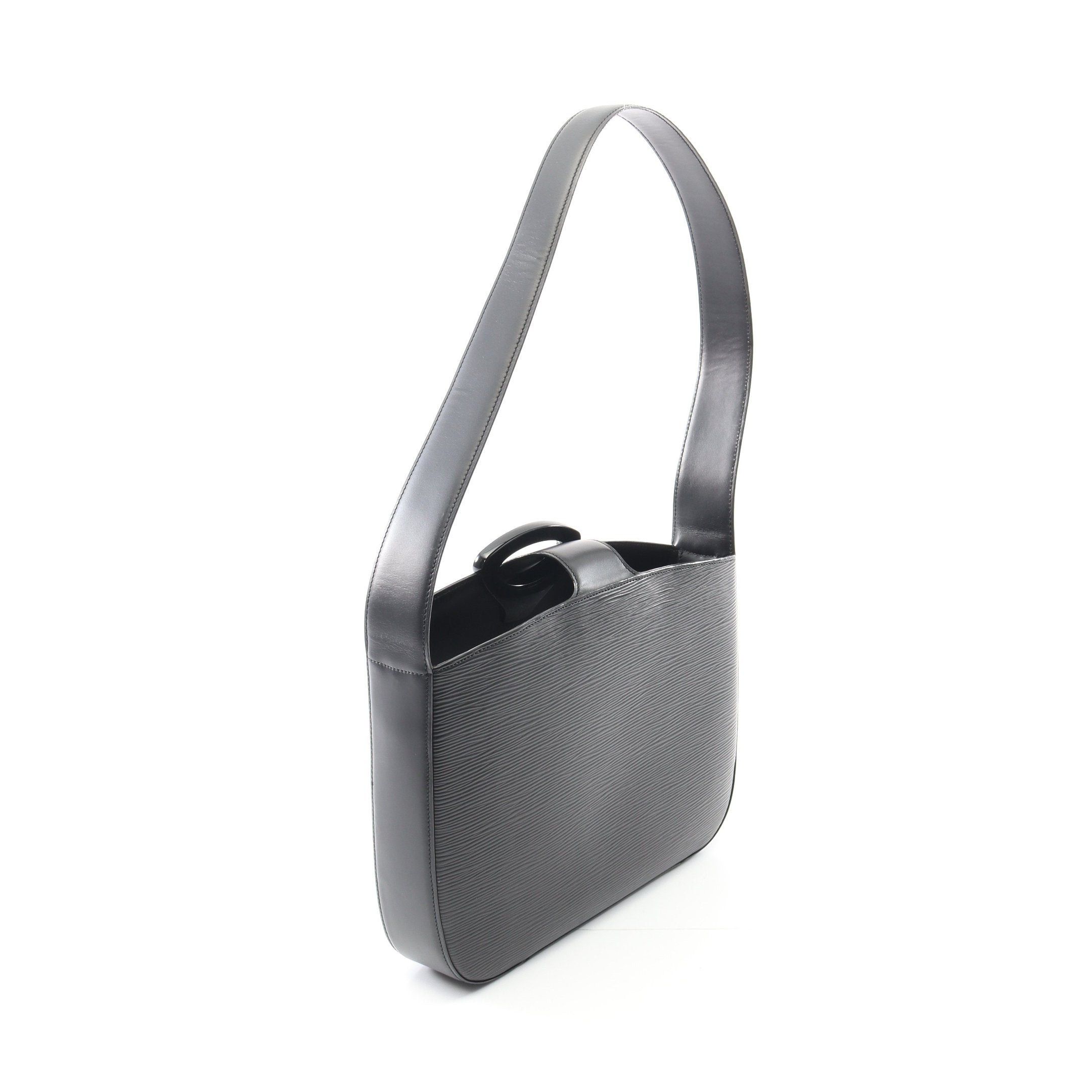 Louis Vuitton Louis Vuitton Revli Epi Noir Shoulder Bag Leather Black Size ONE SIZE - 2 Thumbnail