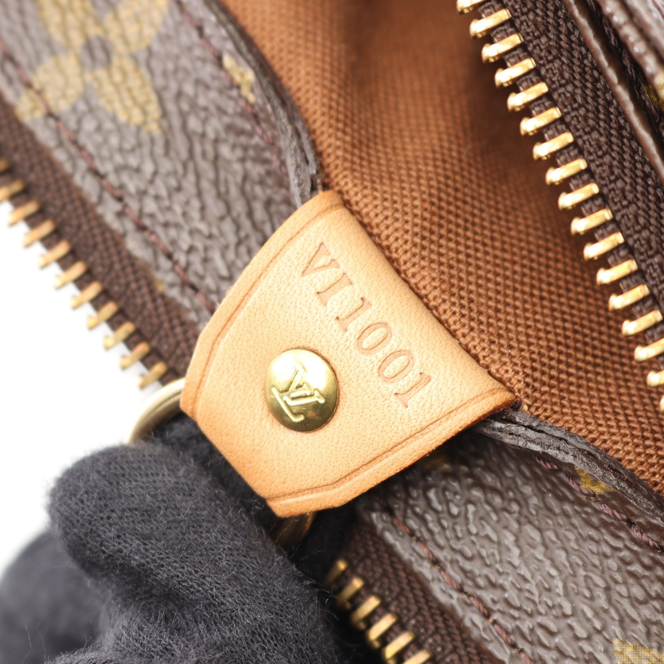 Louis Vuitton Louis Vuitton Cabas Piano Monogram Shoulder Bag Leather Brown Size ONE SIZE - 5 Thumbnail