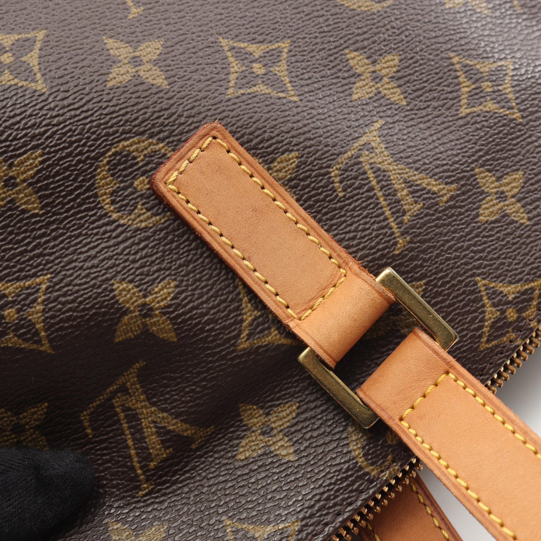 Louis Vuitton Louis Vuitton Cabas Piano Monogram Shoulder Bag Leather Brown Size ONE SIZE - 10 Thumbnail