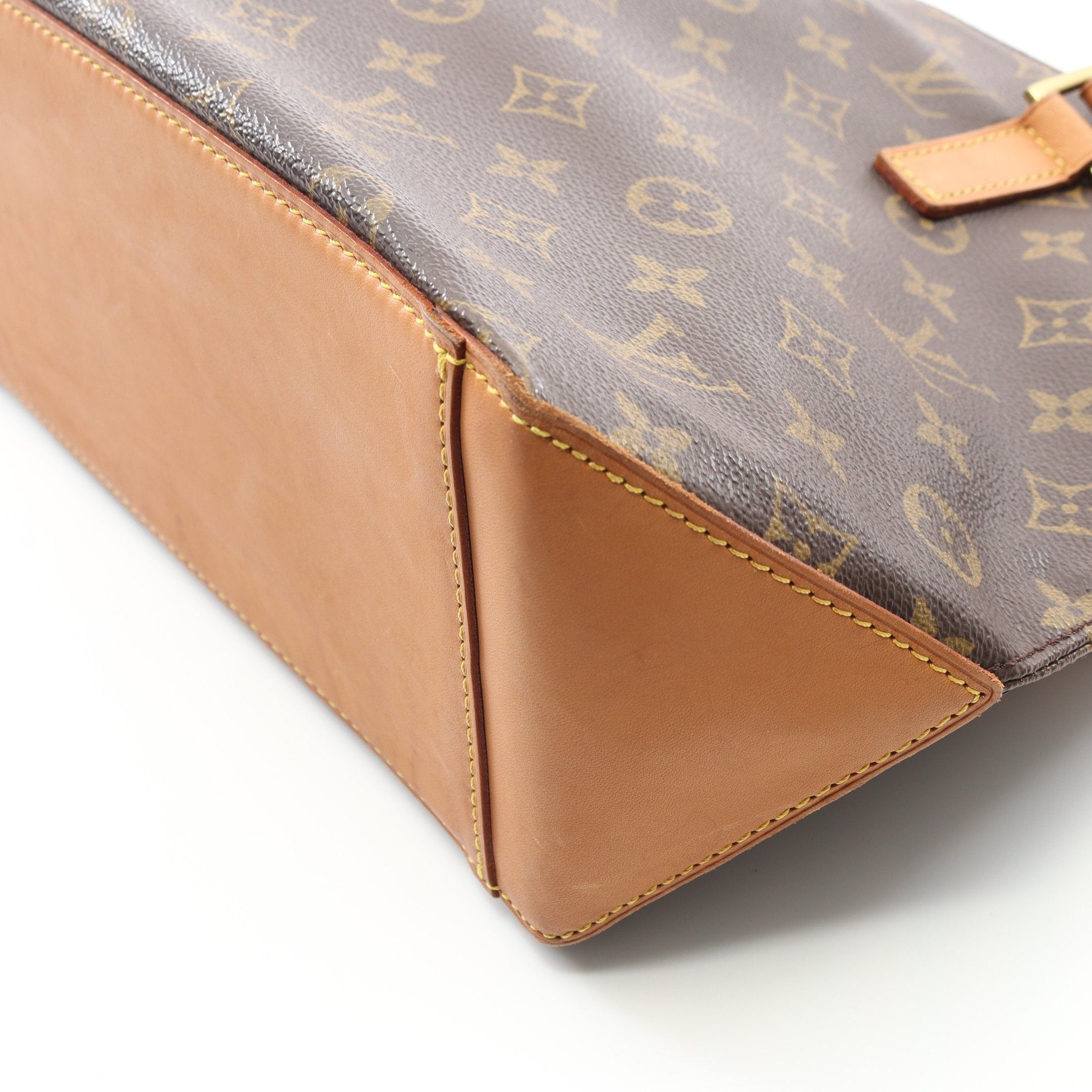 Louis Vuitton Louis Vuitton Cabas Piano Monogram Shoulder Bag Leather Brown Size ONE SIZE - 6 Thumbnail