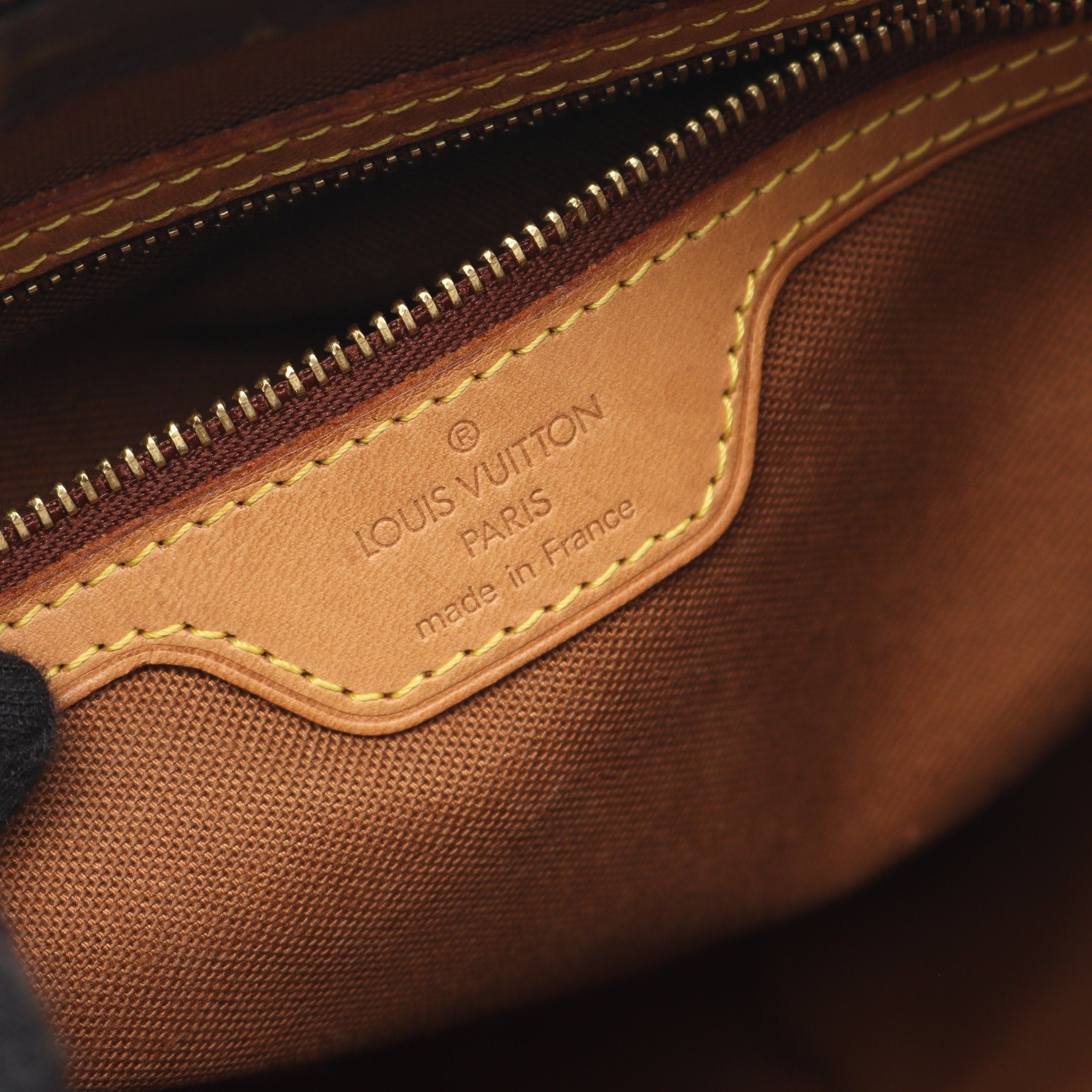 Louis Vuitton Louis Vuitton Cabas Piano Monogram Shoulder Bag Leather Brown Size ONE SIZE - 4 Thumbnail