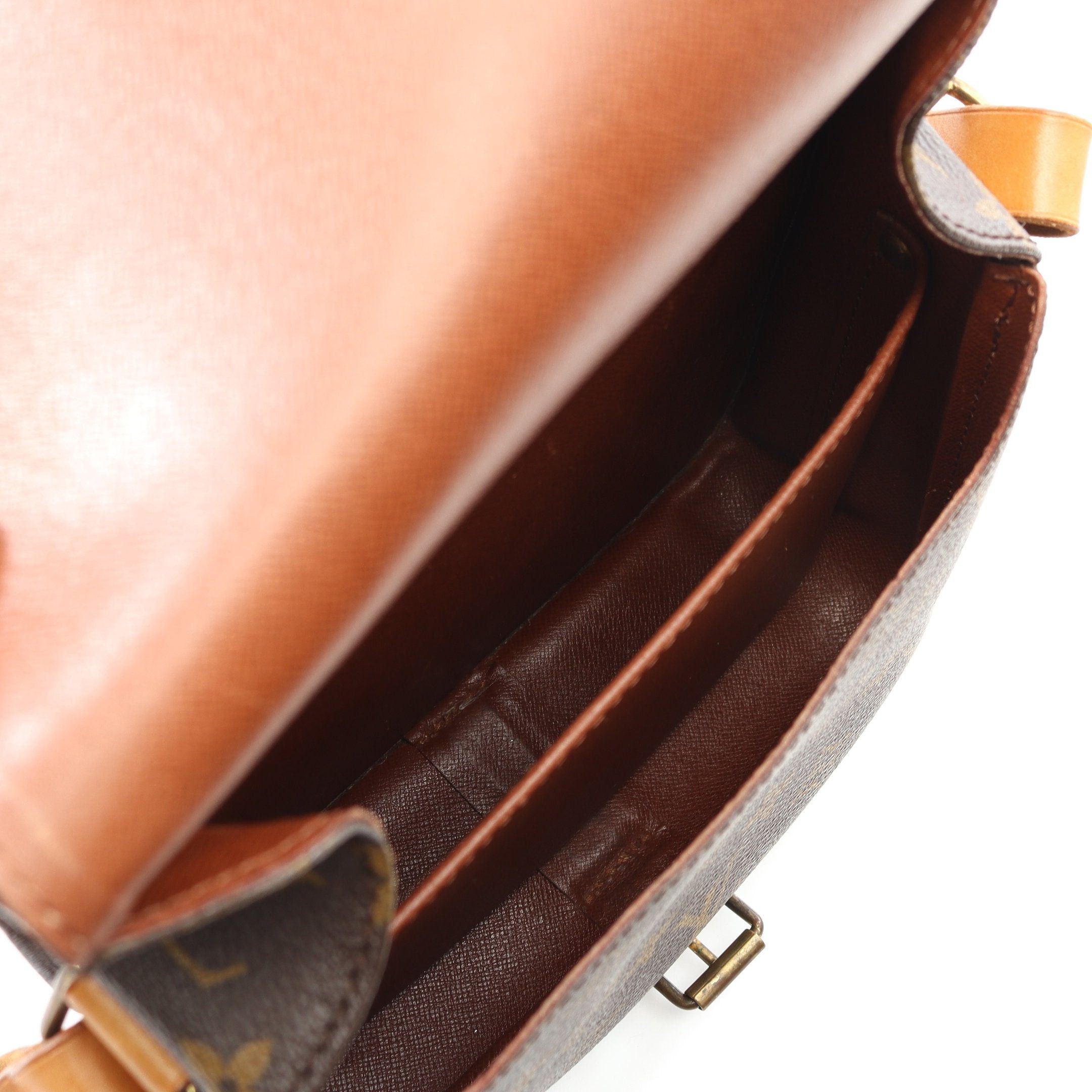 Louis Vuitton Louis Vuitton Cartesier Mm Monogram Shoulder Bag Leather Brown Size ONE SIZE - 3 Thumbnail