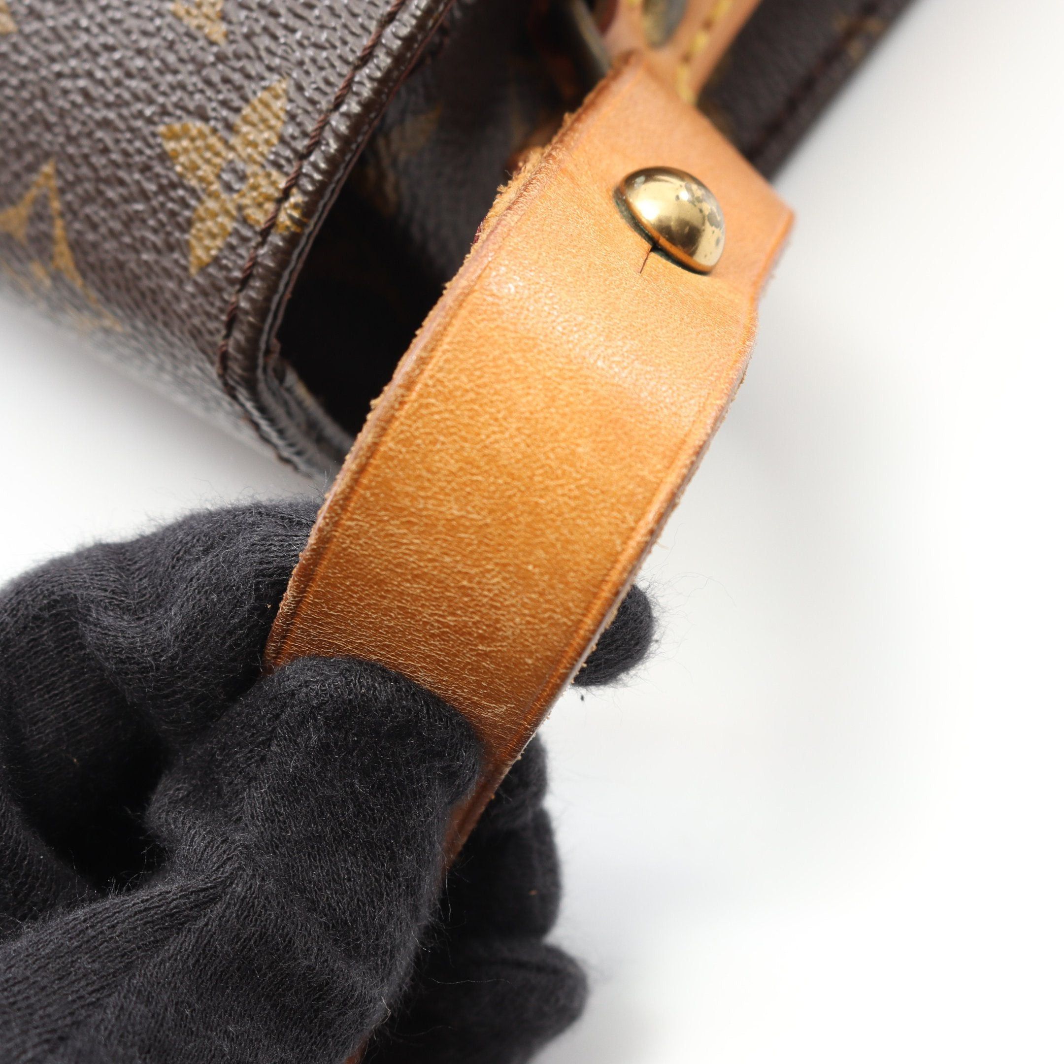 Louis Vuitton Louis Vuitton Cartesier Mm Monogram Shoulder Bag Leather Brown Size ONE SIZE - 10 Thumbnail