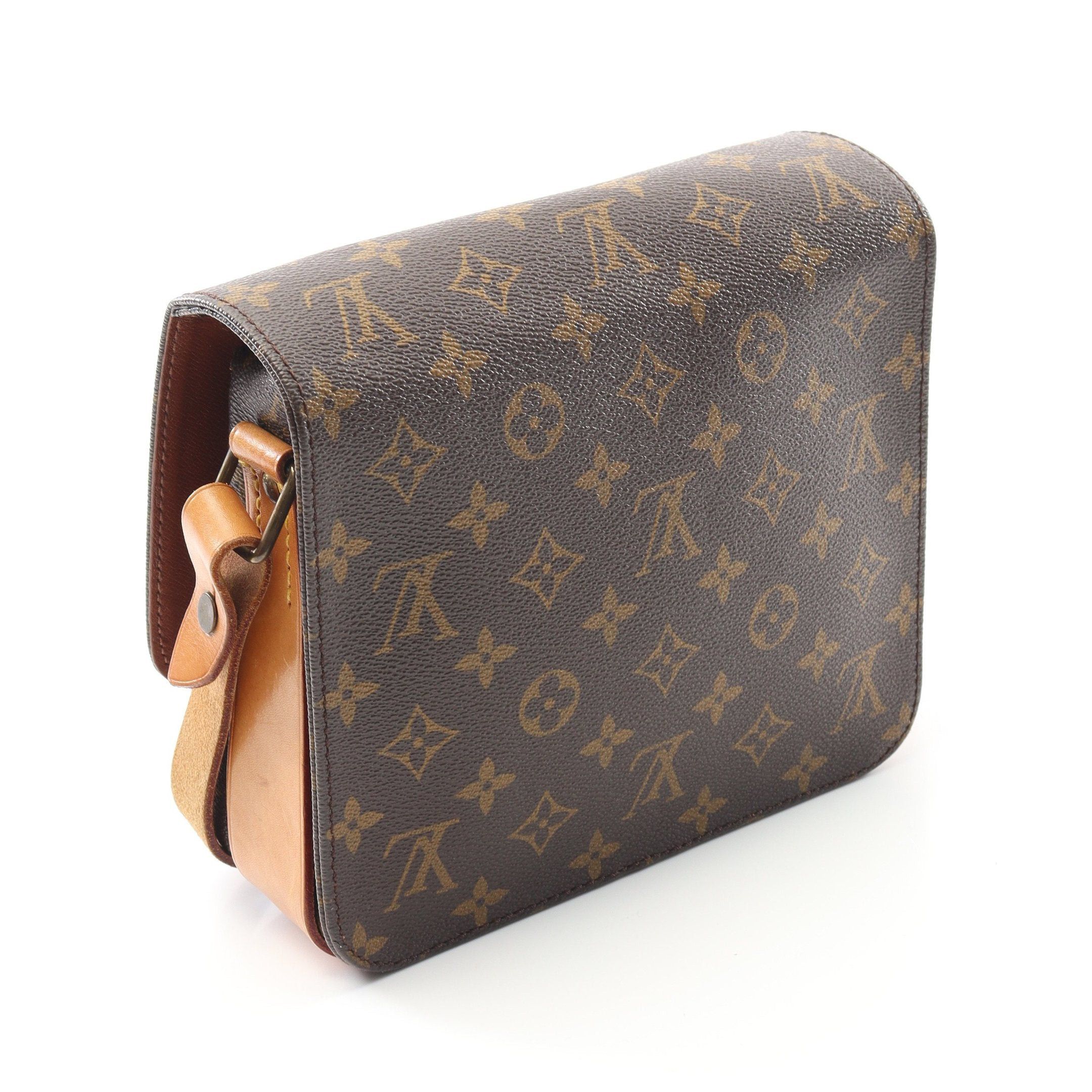 Louis Vuitton Louis Vuitton Cartesier Mm Monogram Shoulder Bag Leather Brown Size ONE SIZE - 2 Thumbnail