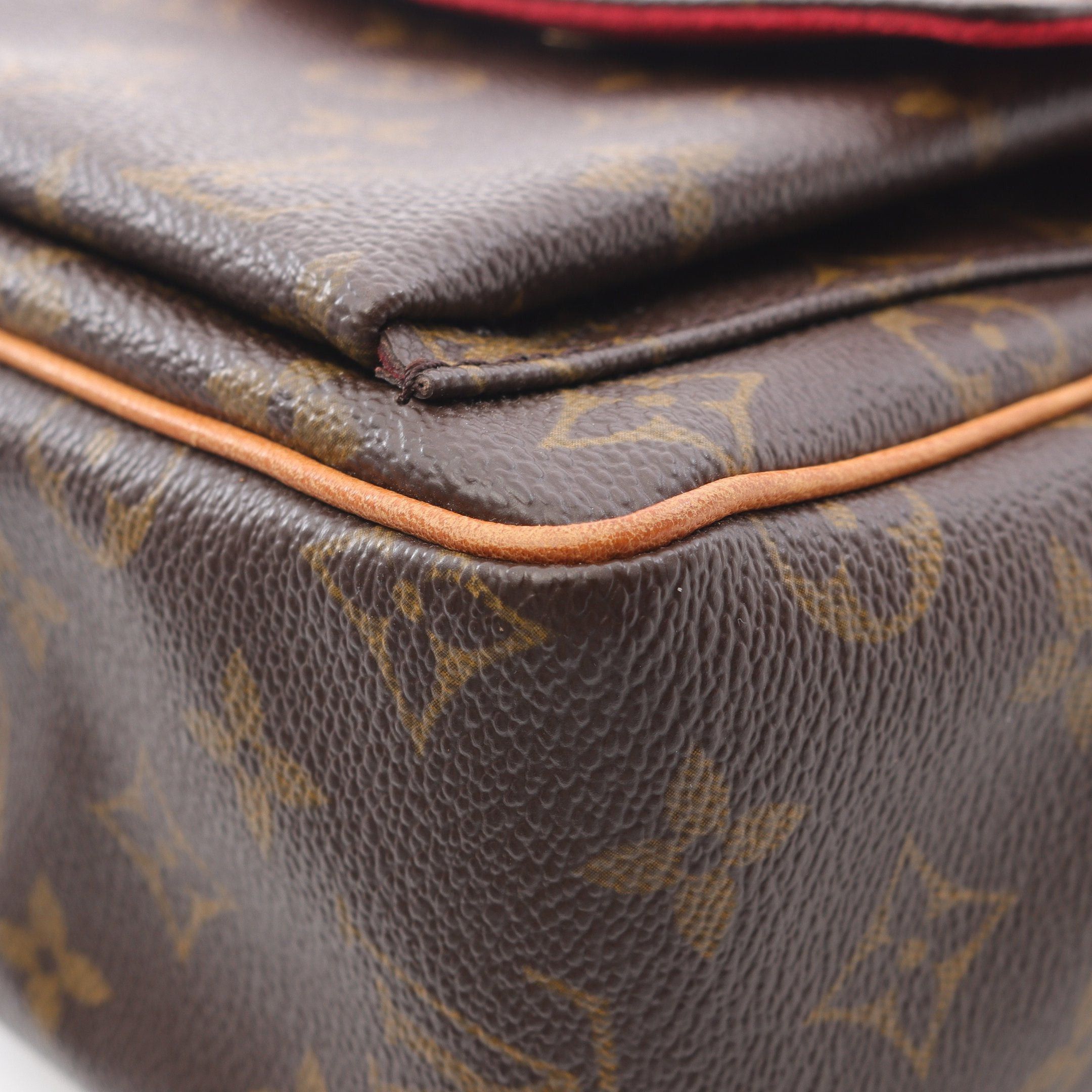 Louis Vuitton Louis Vuitton Viva Cite Pm Monogram Shoulder Bag Leather Brown Size ONE SIZE - 8 Thumbnail