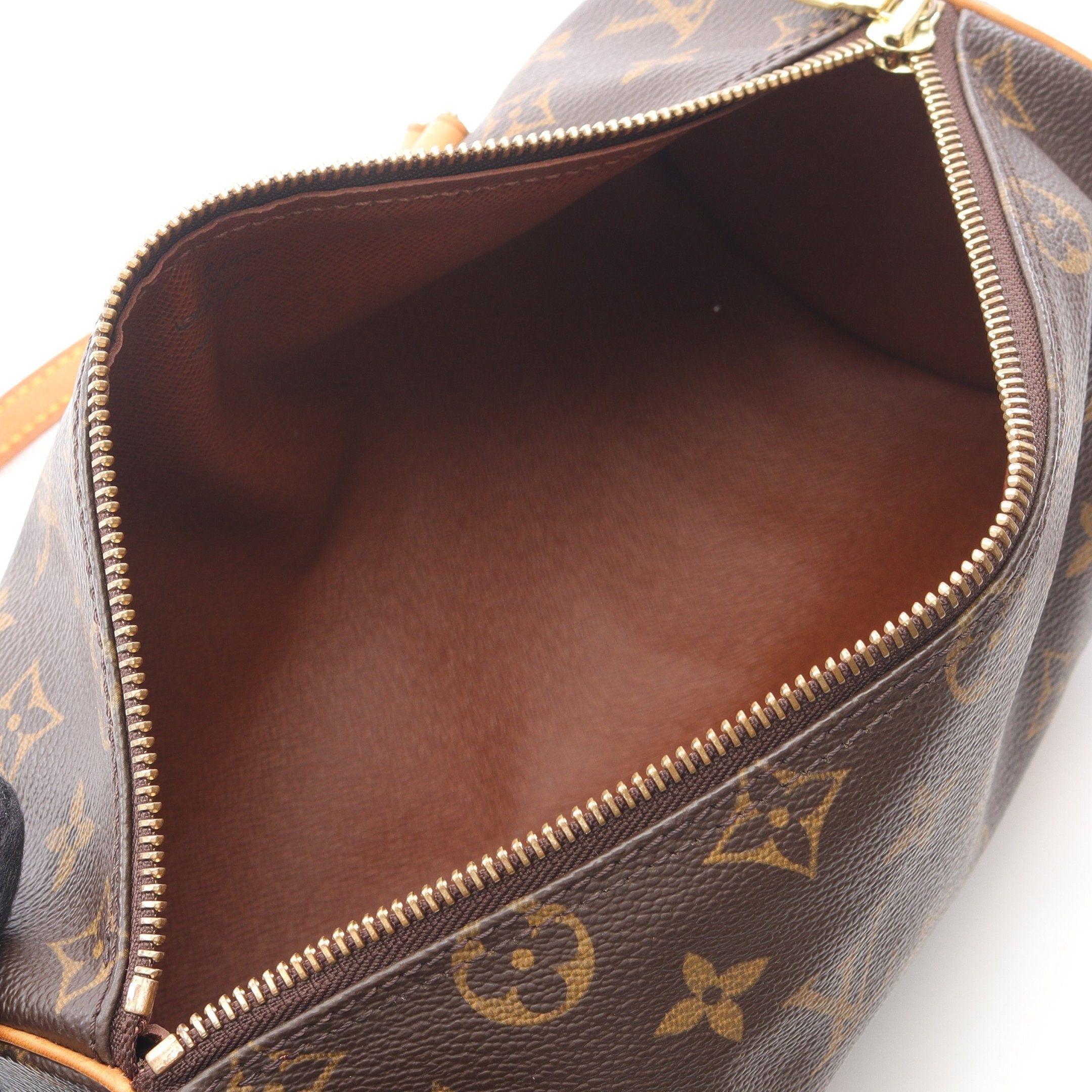 Louis Vuitton Louis Vuitton Papillon 26 Monogram Handbag Leather Brown Size ONE SIZE - 3 Thumbnail