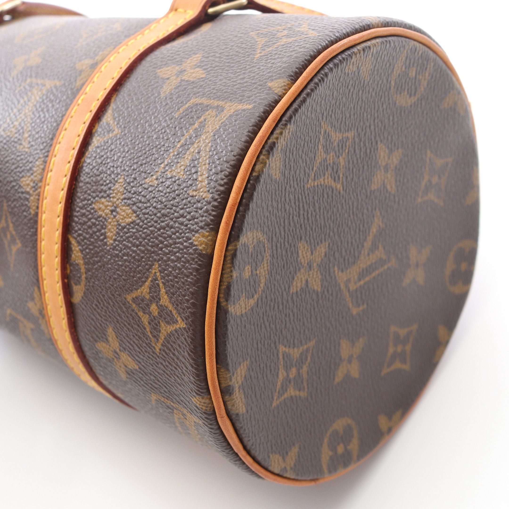 Louis Vuitton Louis Vuitton Papillon 26 Monogram Handbag Leather Brown Size ONE SIZE - 11 Thumbnail