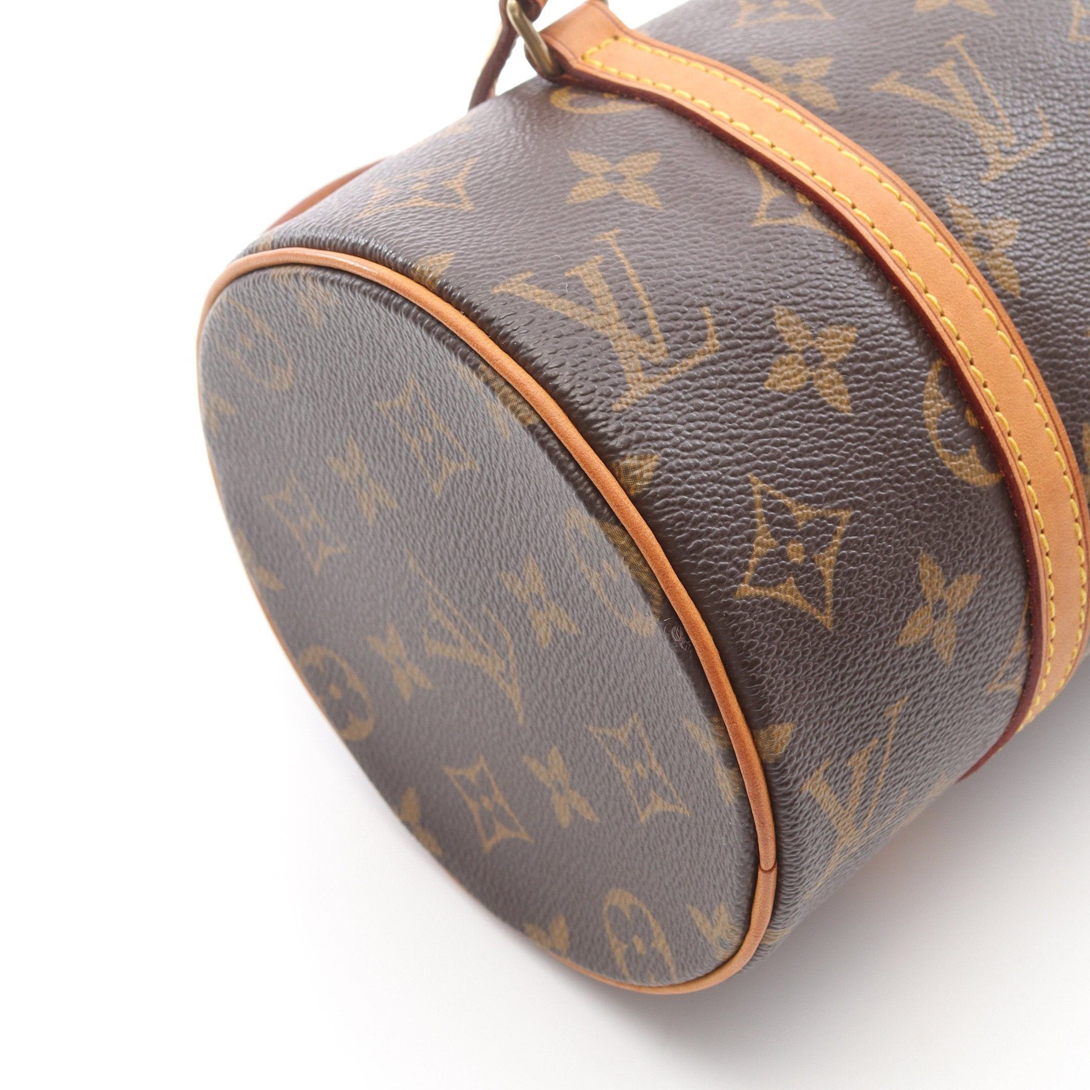 Louis Vuitton Louis Vuitton Papillon 26 Monogram Handbag Leather Brown Size ONE SIZE - 9 Thumbnail