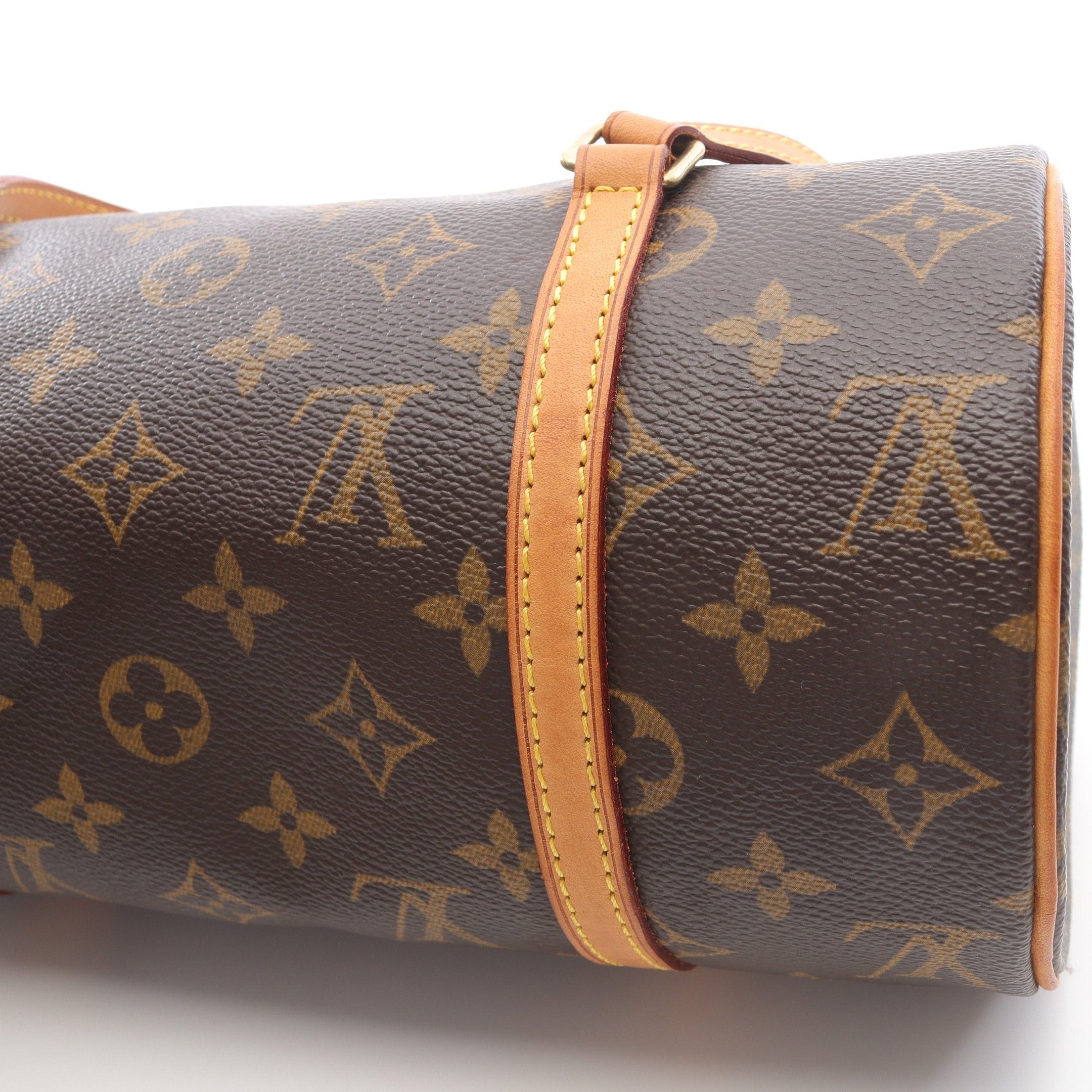 Louis Vuitton Louis Vuitton Papillon 26 Monogram Handbag Leather Brown Size ONE SIZE - 10 Thumbnail