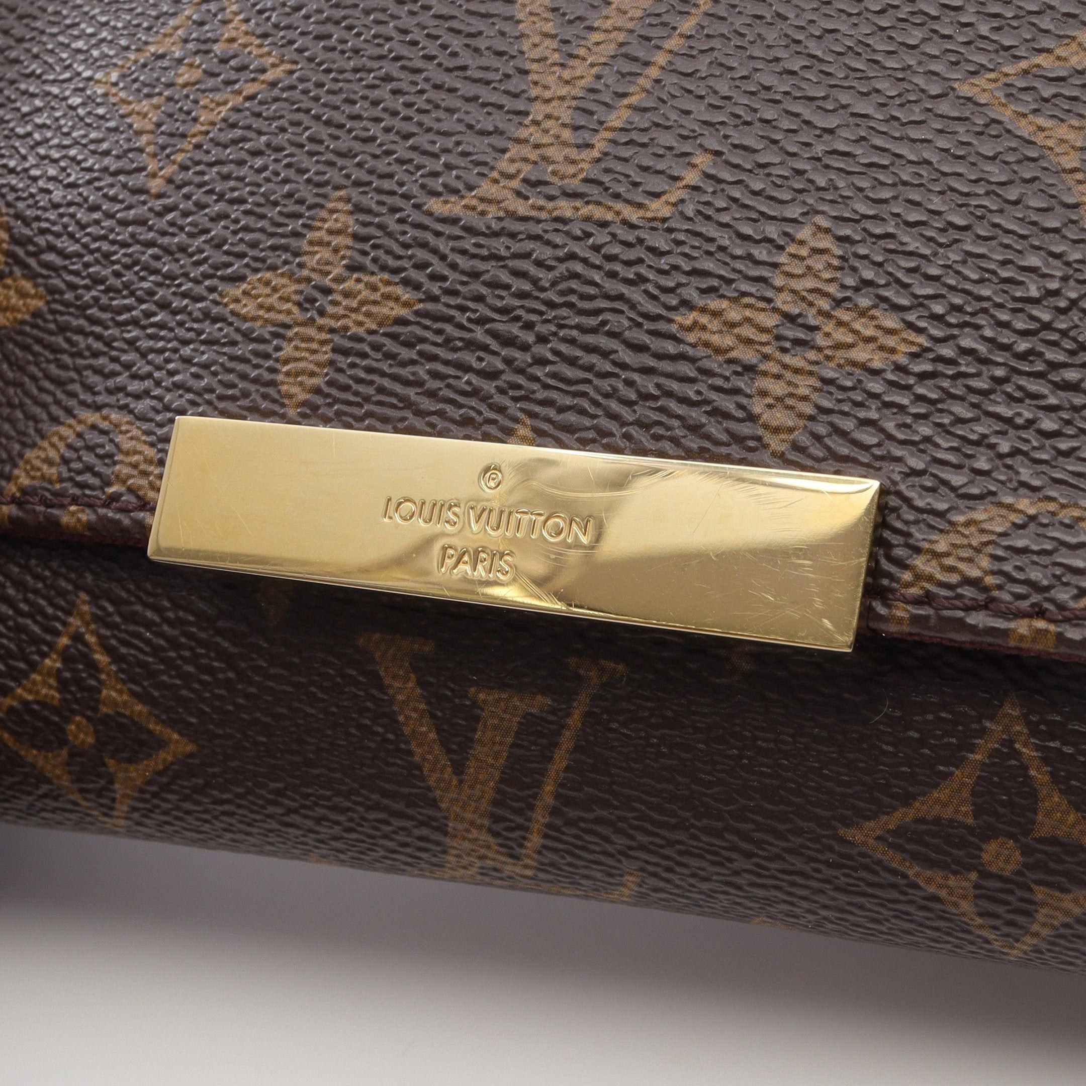 Louis Vuitton Louis Vuitton Favorite Pm Monogram Chain Handbag Leather Brown Size ONE SIZE - 7 Thumbnail