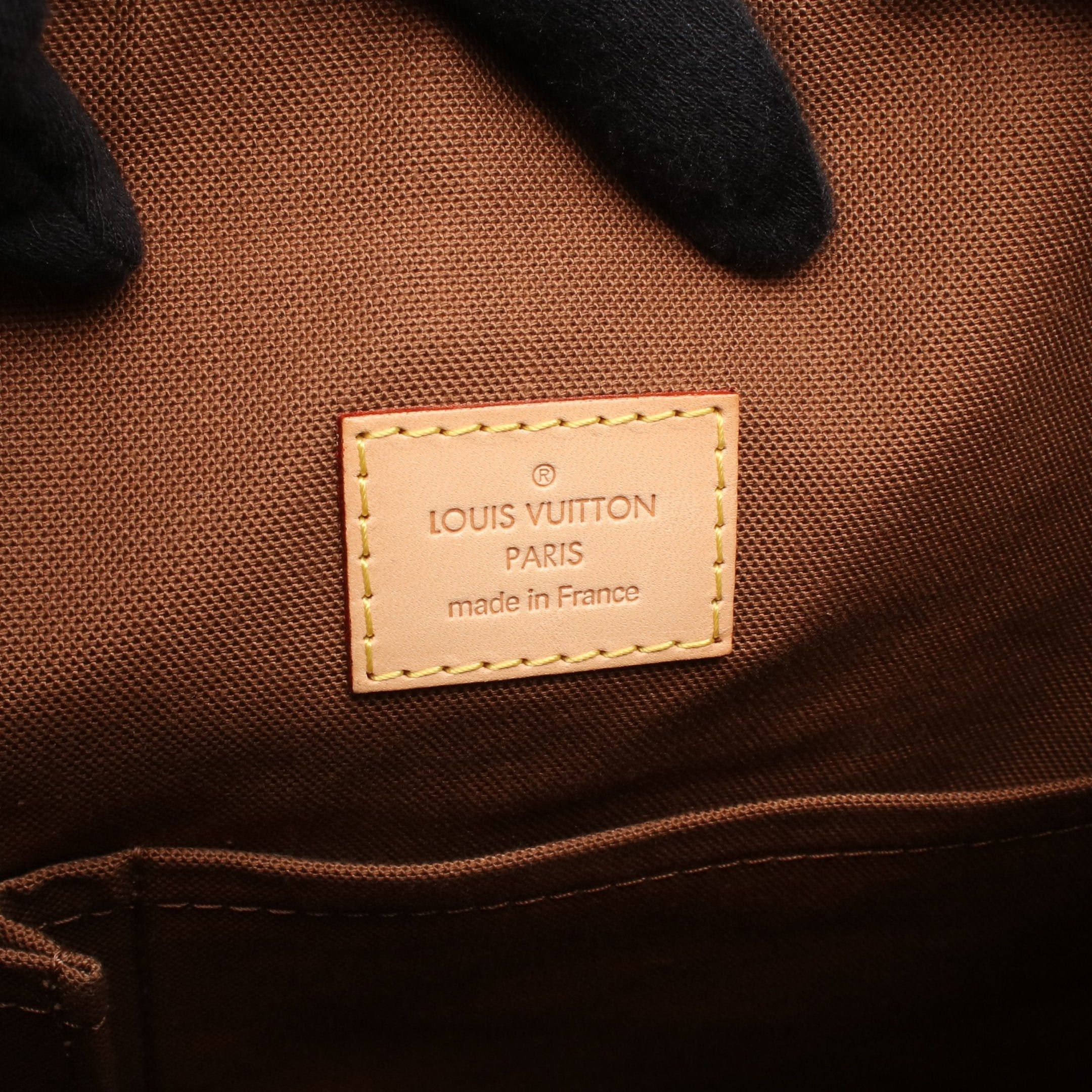 Louis Vuitton Louis Vuitton Odeon Mm Monogram Shoulder Bag Leather Brown Size ONE SIZE - 4 Thumbnail