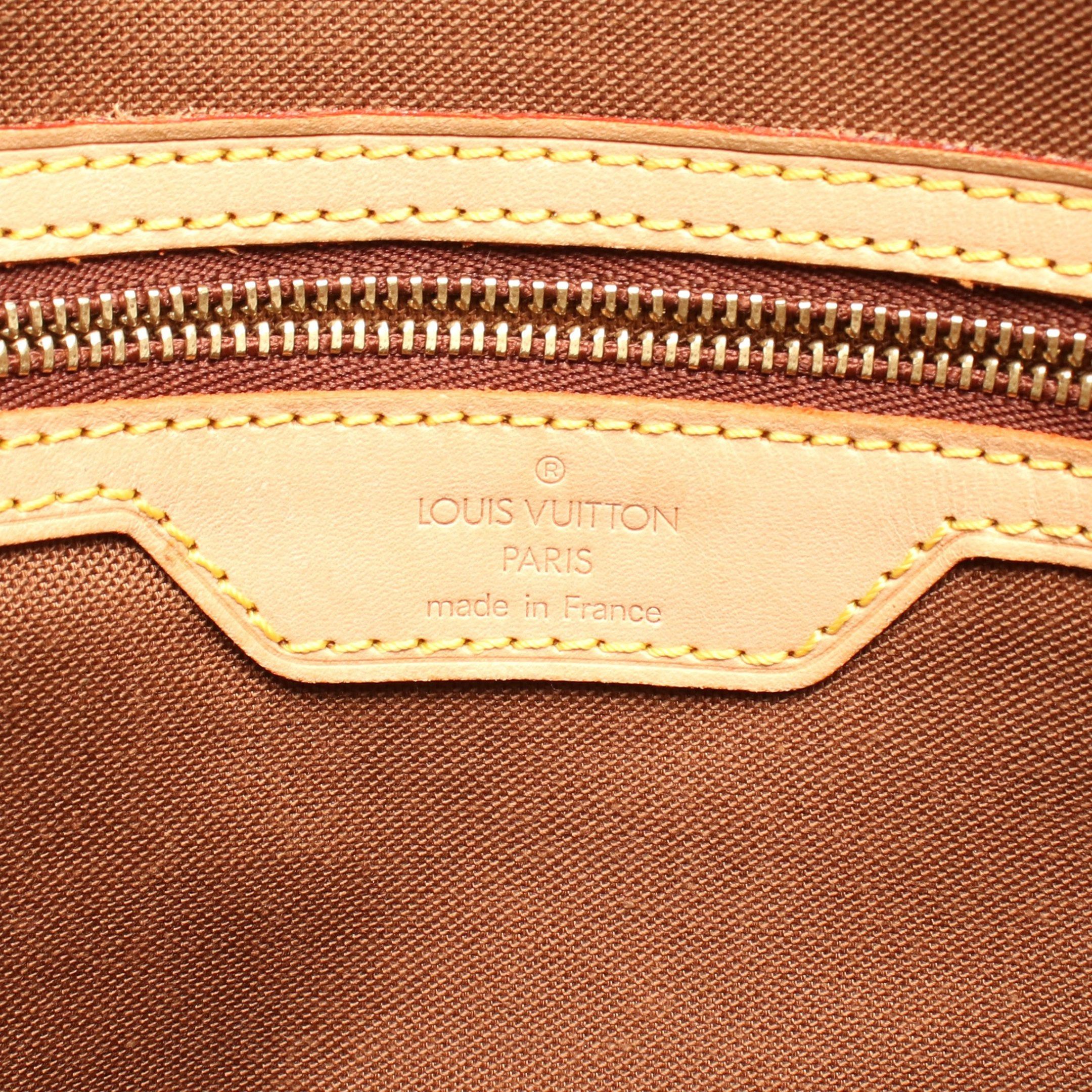 Louis Vuitton Louis Vuitton Kabamezo Monogram Shoulder Bag Tote Leather Brown Size ONE SIZE - 4 Thumbnail