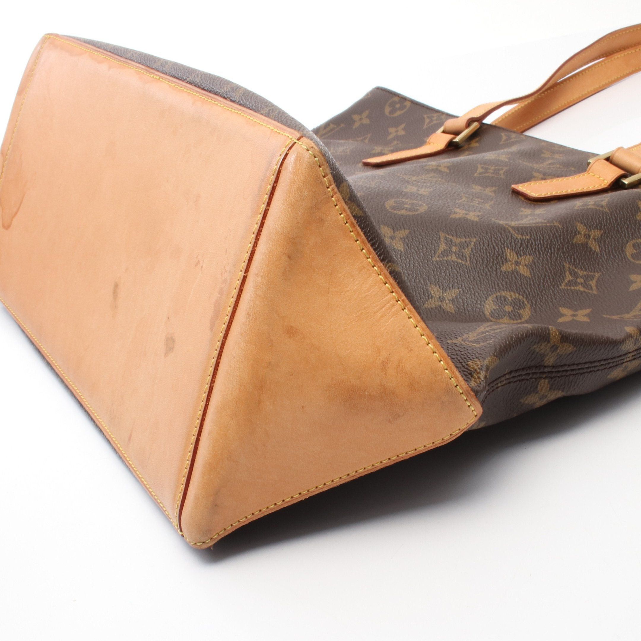 Louis Vuitton Louis Vuitton Kabamezo Monogram Shoulder Bag Tote Leather Brown Size ONE SIZE - 9 Thumbnail