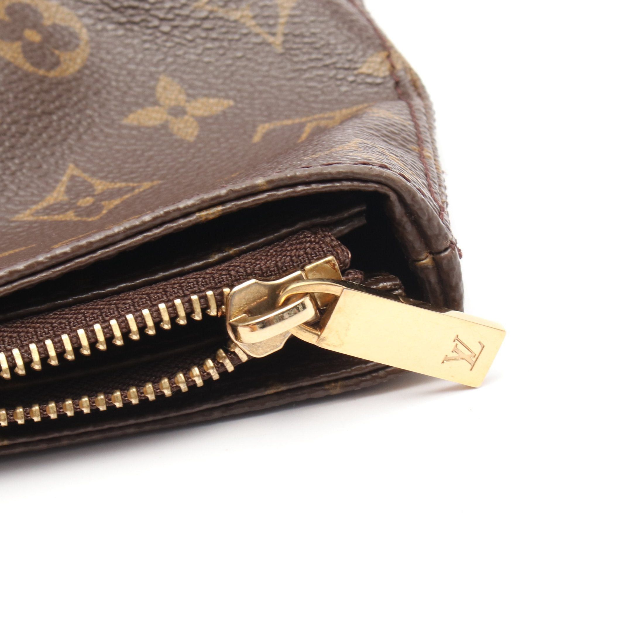 Louis Vuitton Louis Vuitton Kabamezo Monogram Shoulder Bag Tote Leather Brown Size ONE SIZE - 10 Thumbnail