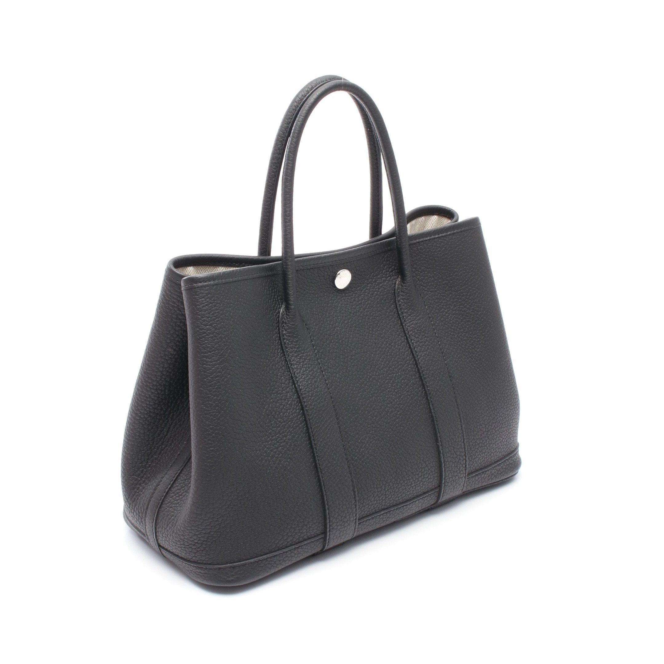 Hermes Hermes Garden Party Tpm Handbag Tote Bag Negonda Leather Black Silver Hardware B Stamp Size ONE SIZE - 2 Thumbnail